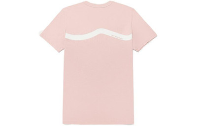 Vans Vans Logo Casual T-Shirt 'Pink White' VN00090AYRR outlook