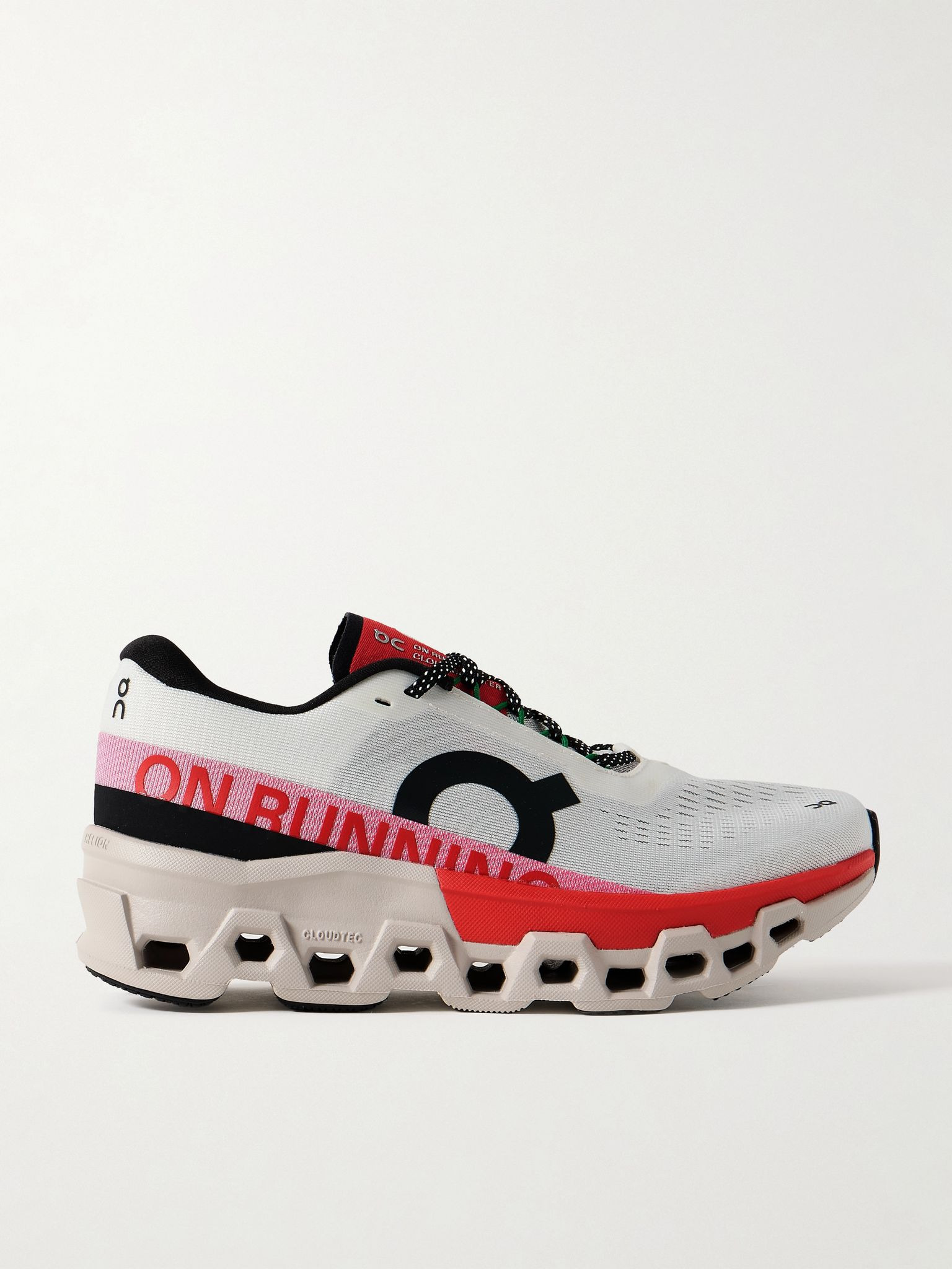 Cloudmonster 2 rubber-trimmed mesh sneakers White - 1