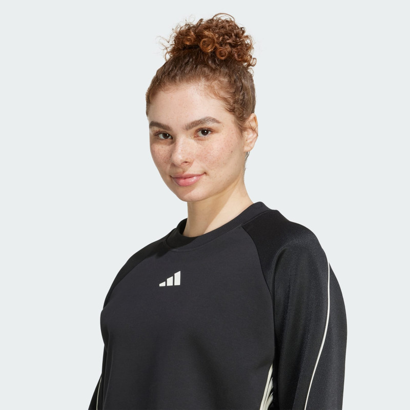 Stadium 3-Stripes Crewneck Sweatshirt 5
