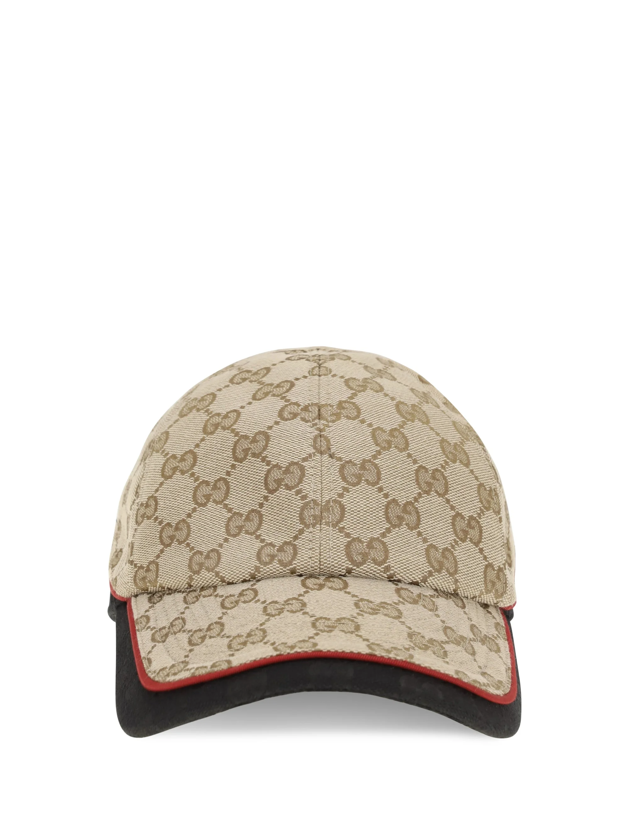 Gucci GG Cotton Fabric Baseball Hat Rope/Black - 1