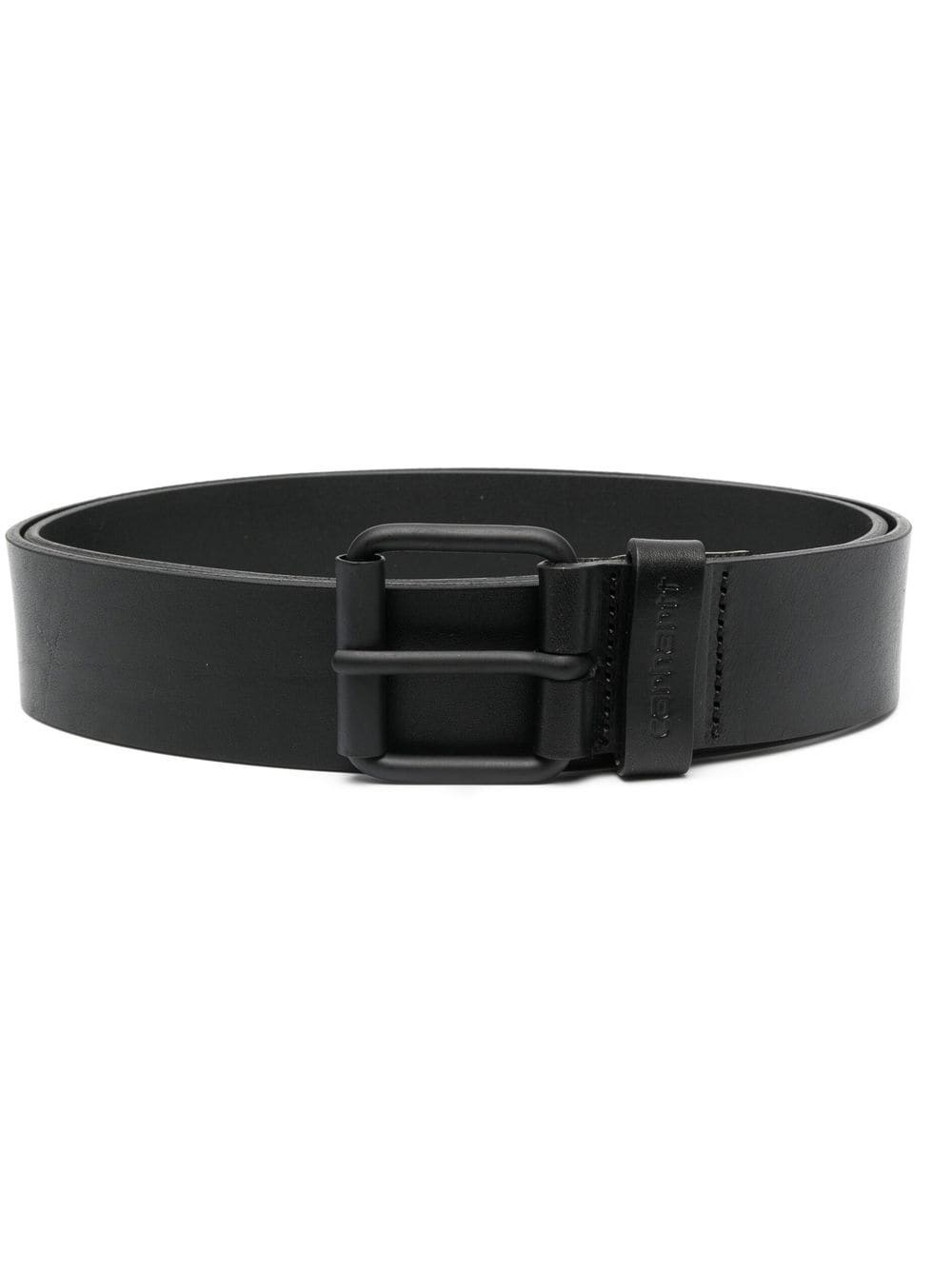 logo buckle belt - 1