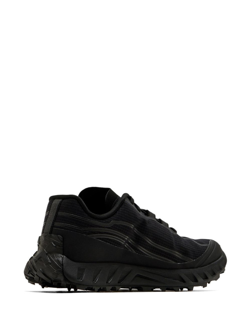lace-up logo sneakers 3