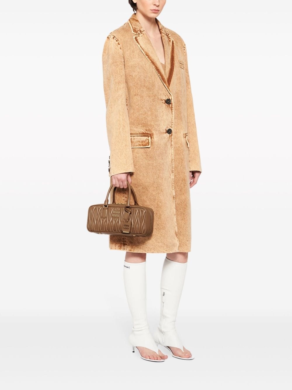 Arcadie nappa leather tote bag - 2