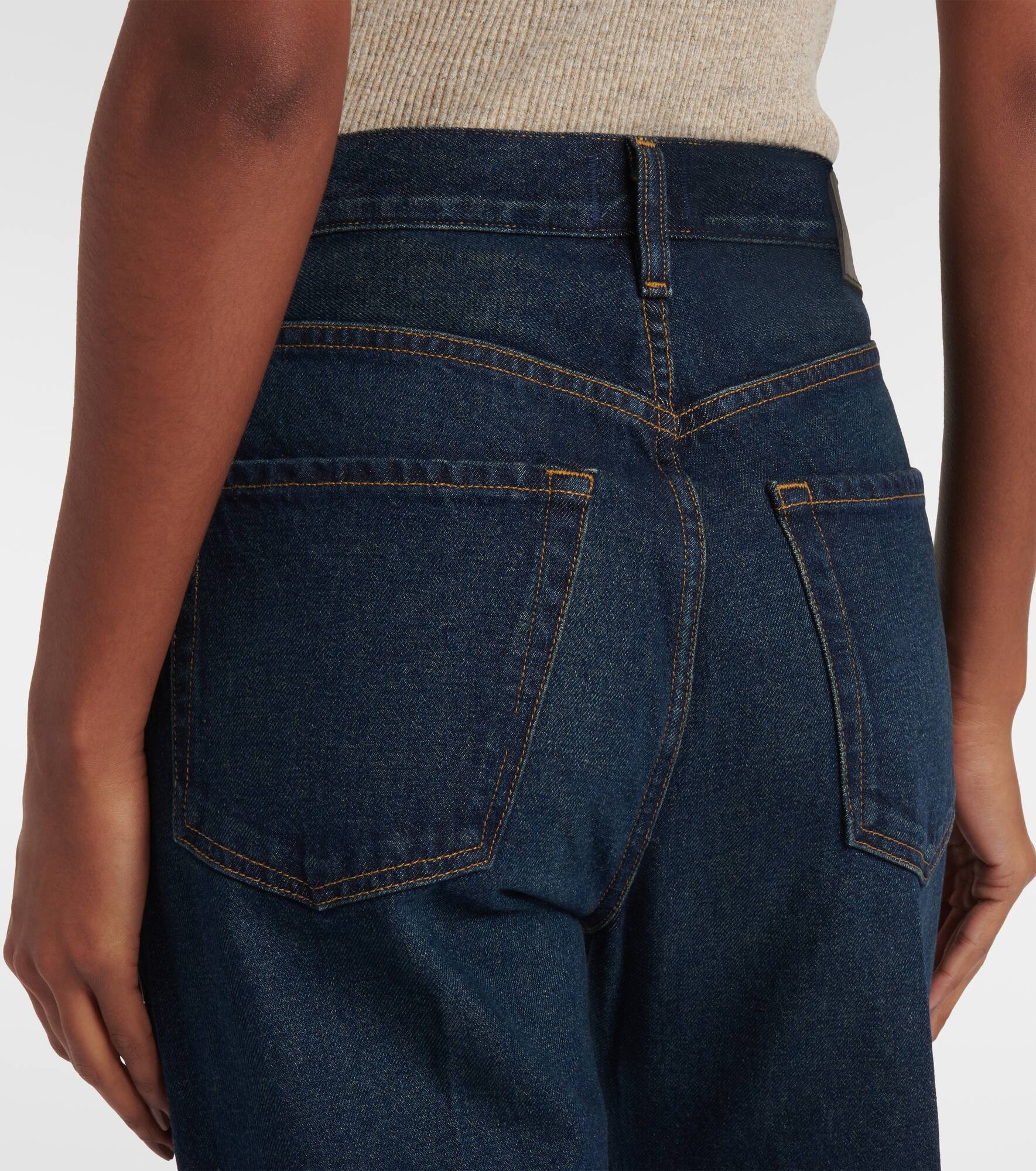 Baretta high-rise straight jeans - 5