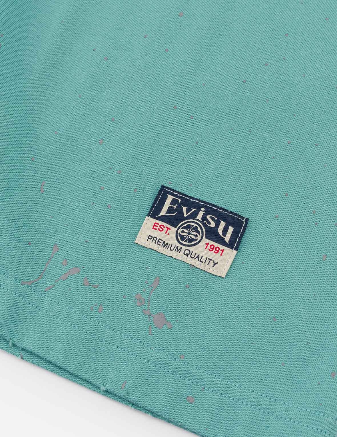Logo and Seagull Print Relax Fit T-shirt - 7