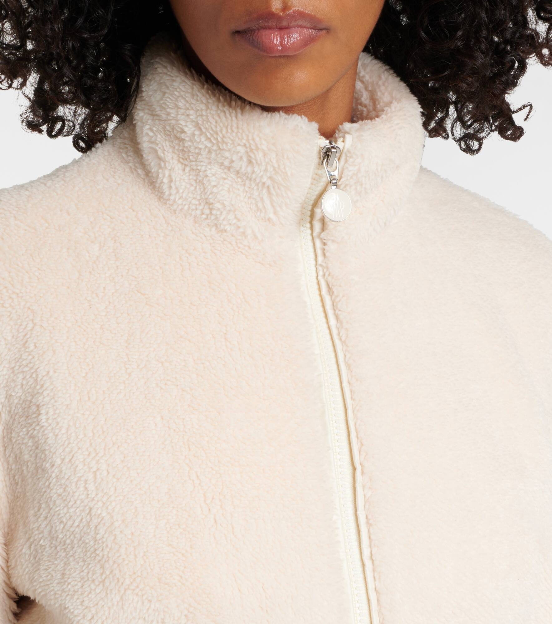 Polignac cropped teddy down jacket - 4