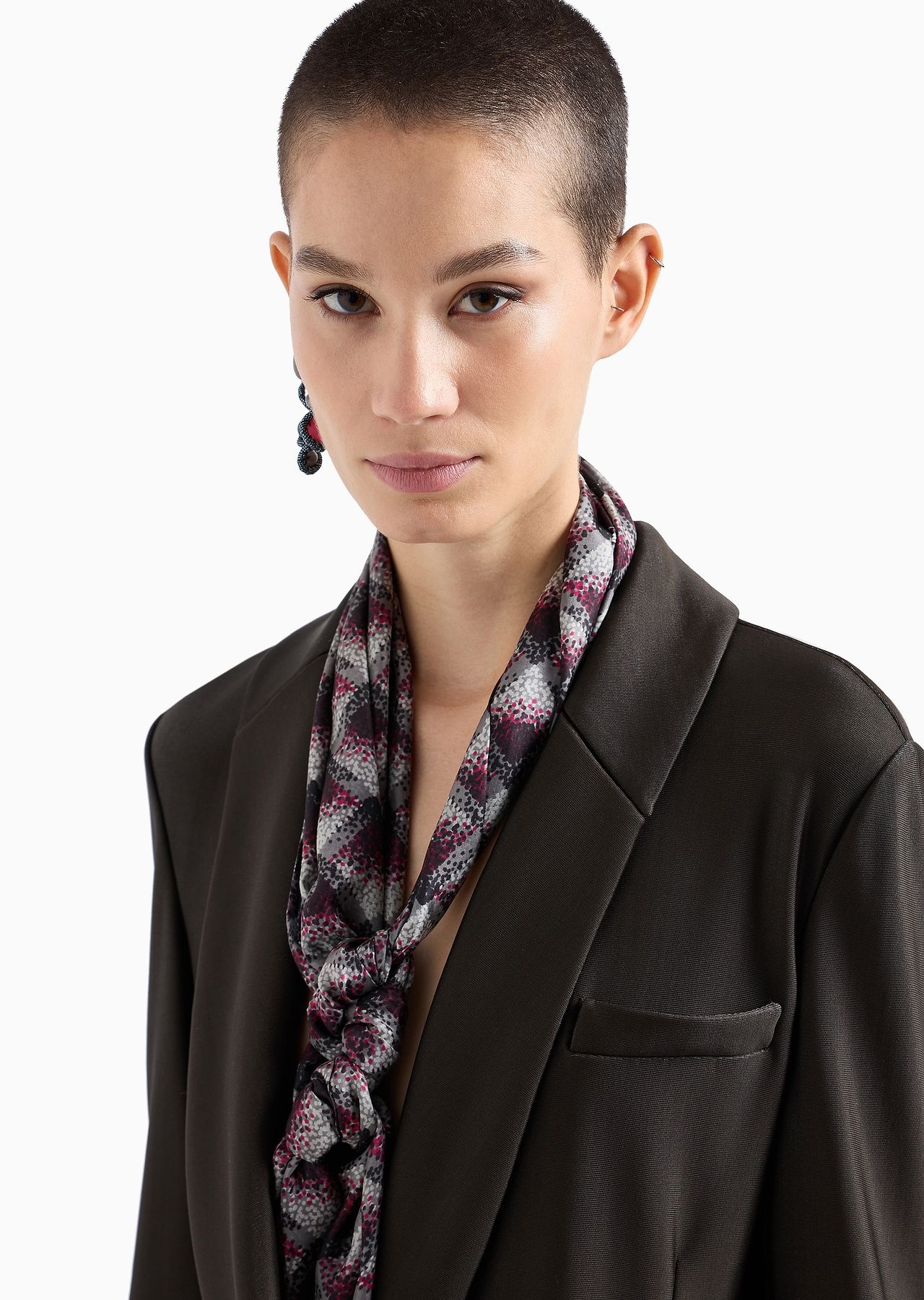 ASV single-breasted jacket in double viscose jersey - 5