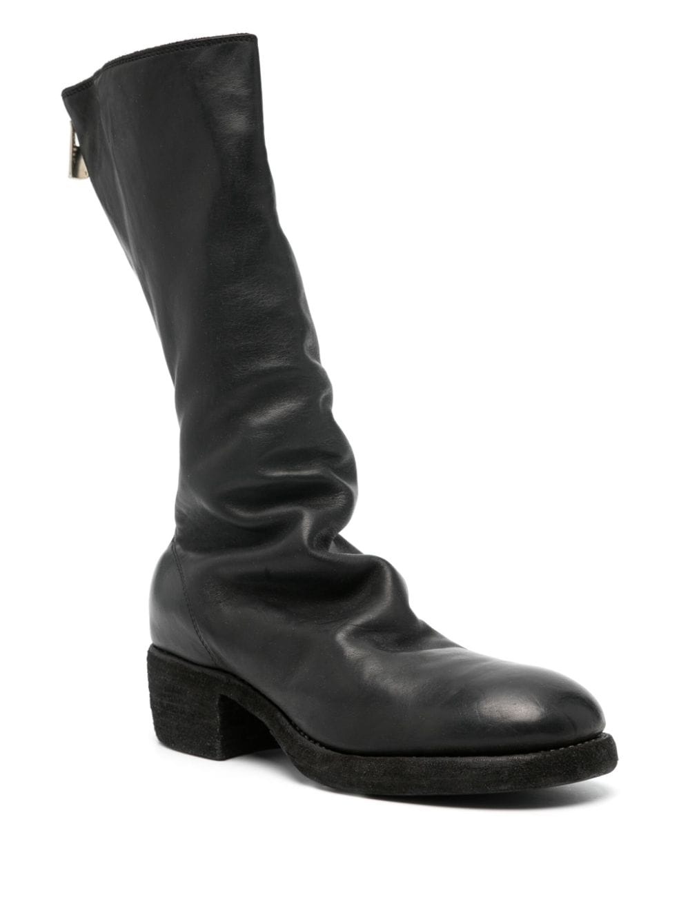 45mm leather boots - 2