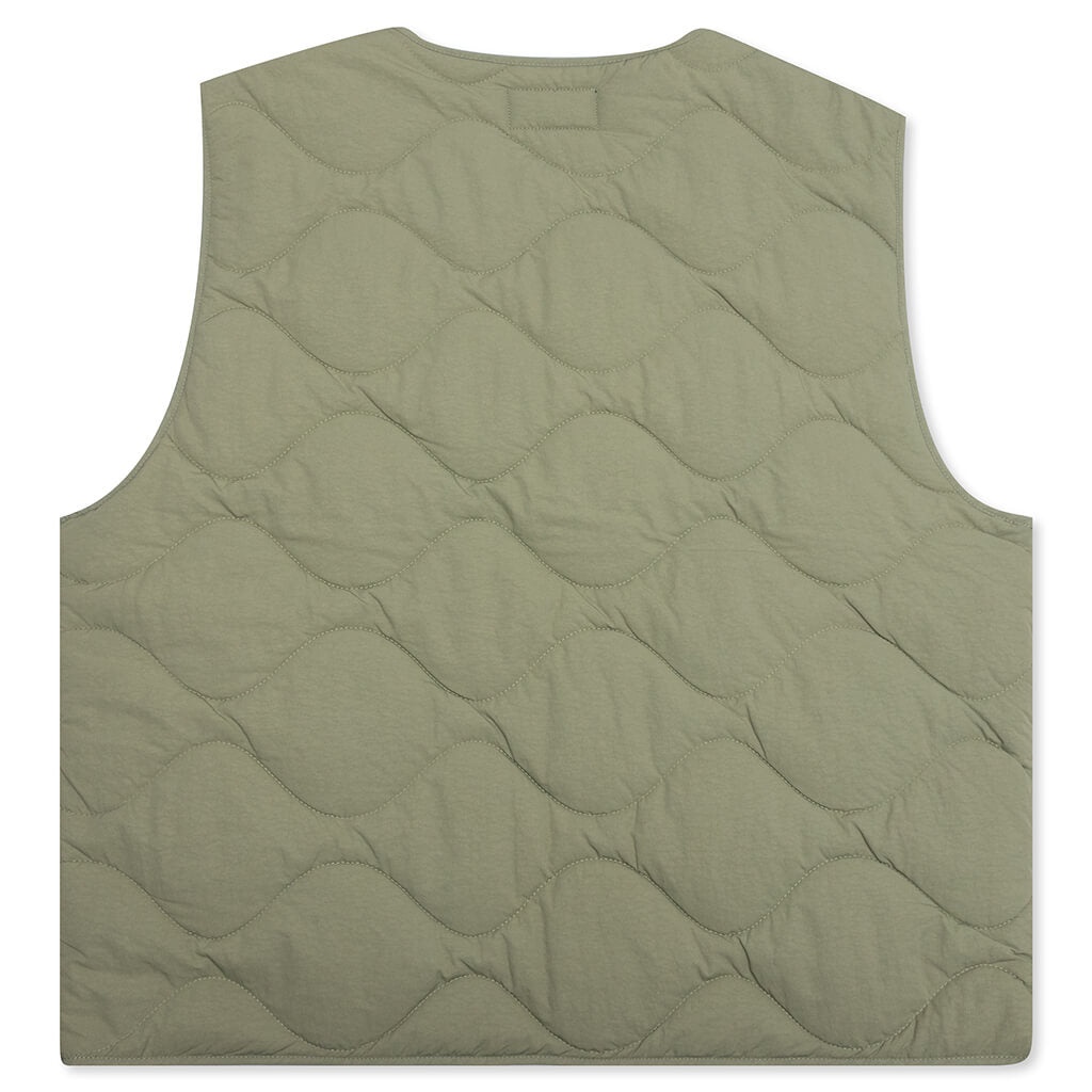 RECYCLED NYLON LINER VEST - COYOTE - 2