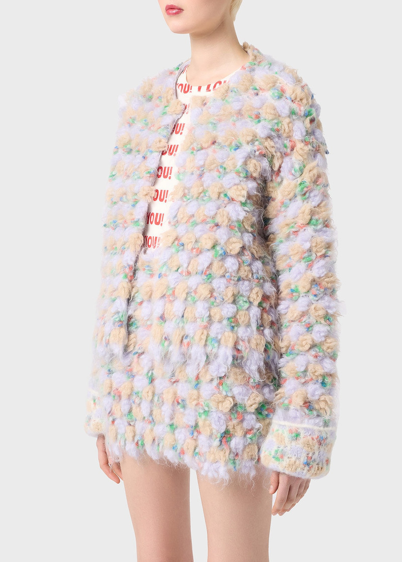 JACKET IN BOUCLÉ KNIT 5