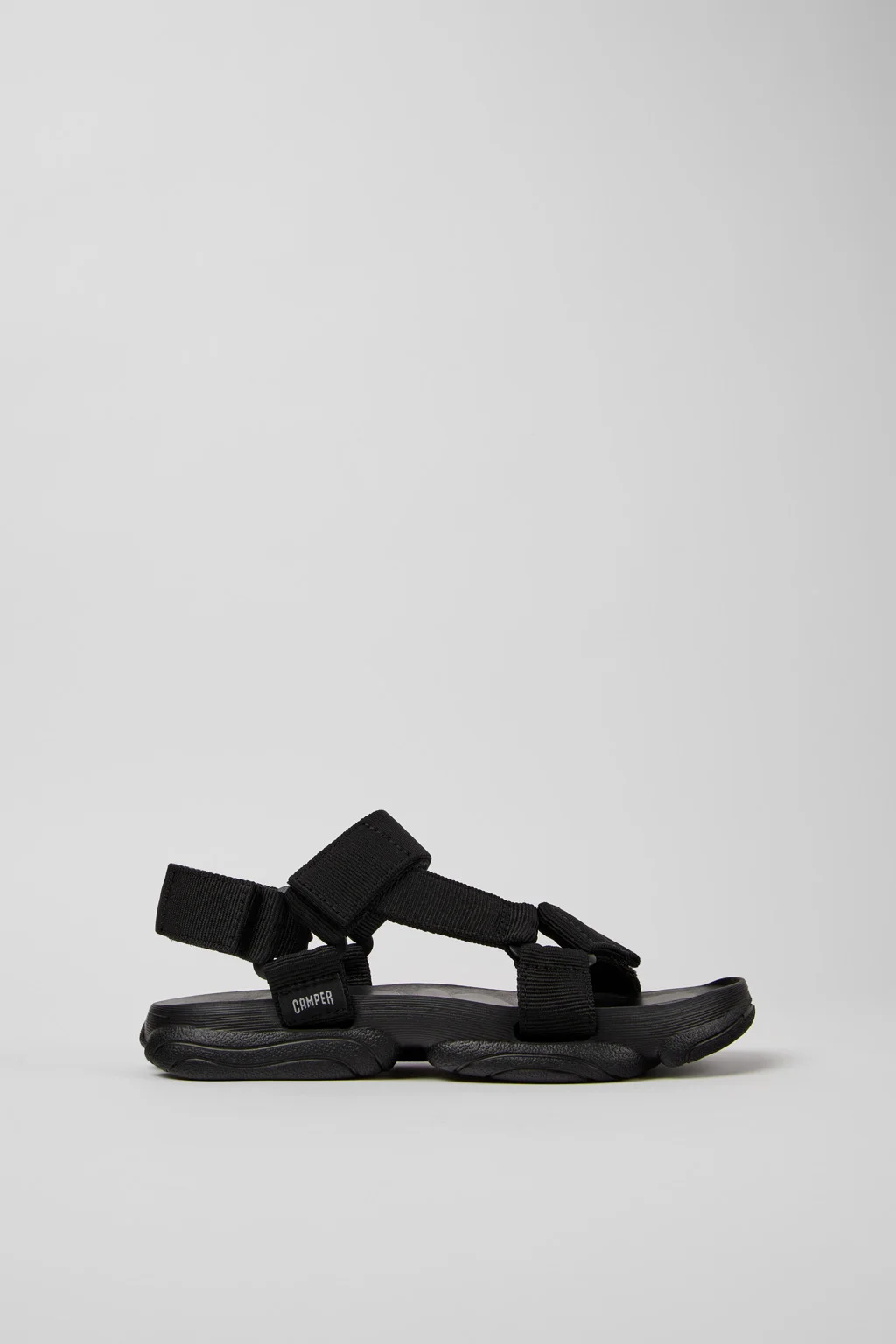 Karst Sandal Black Textile Sandals for Women. - 1