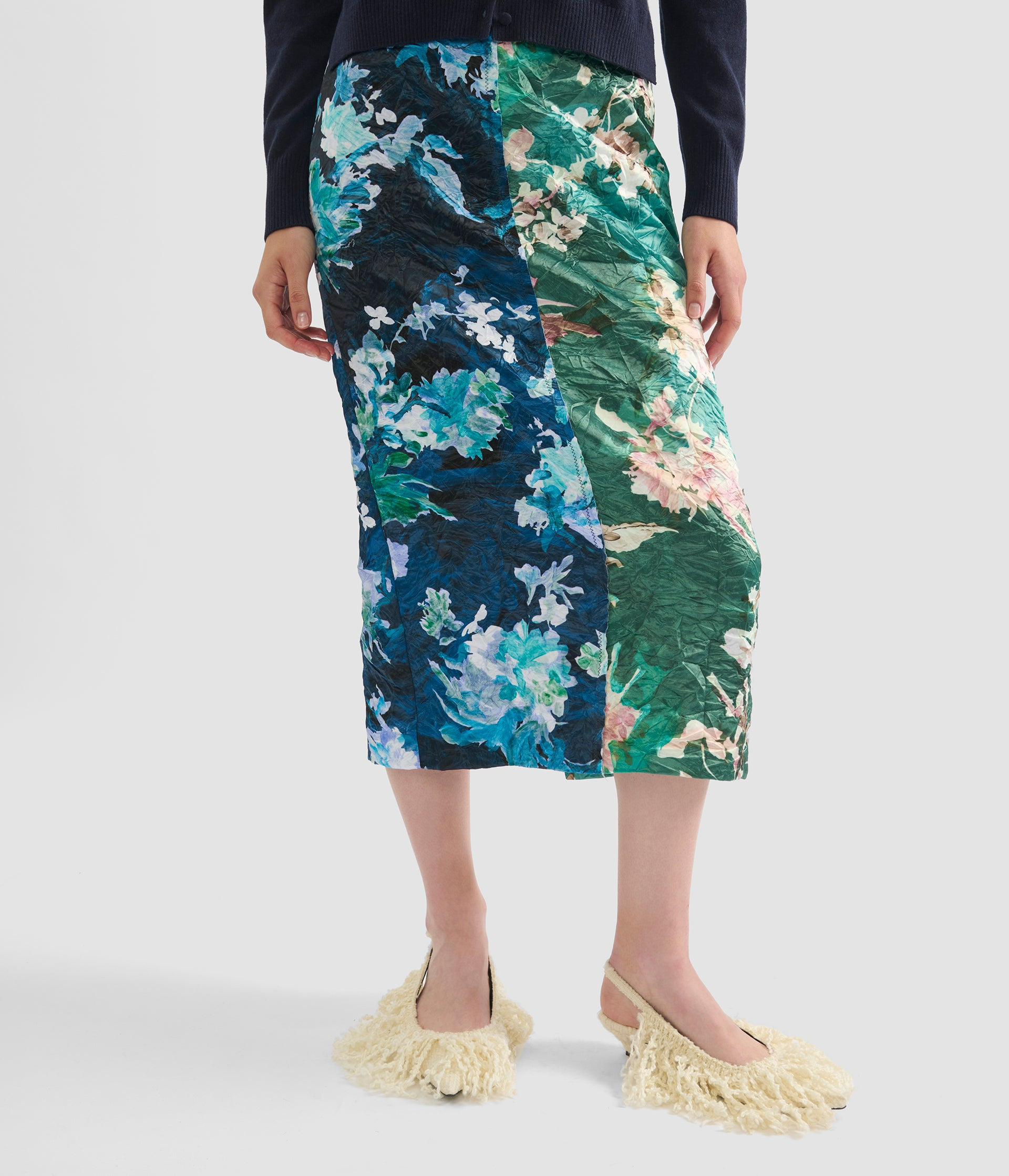 PENCIL MIDI SKIRT - 4