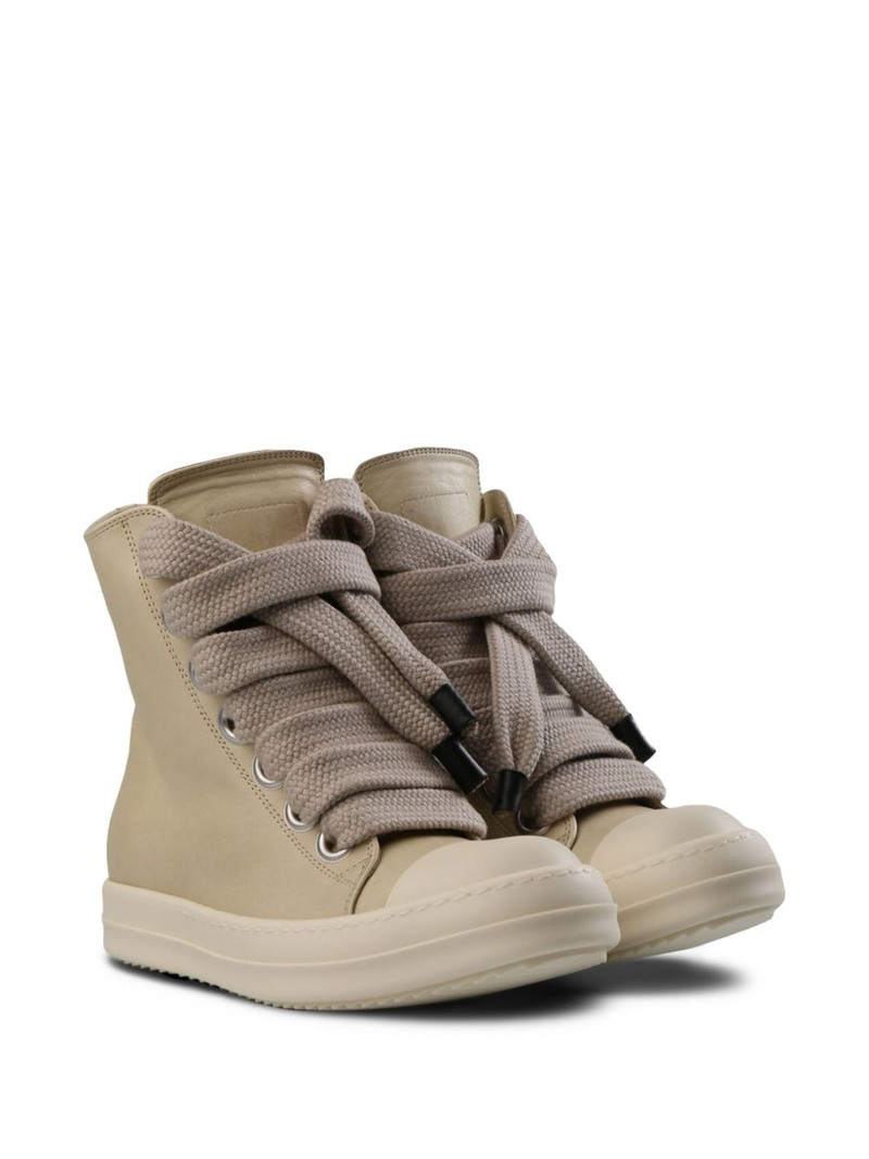 Rick Owens leather sneakers outlook