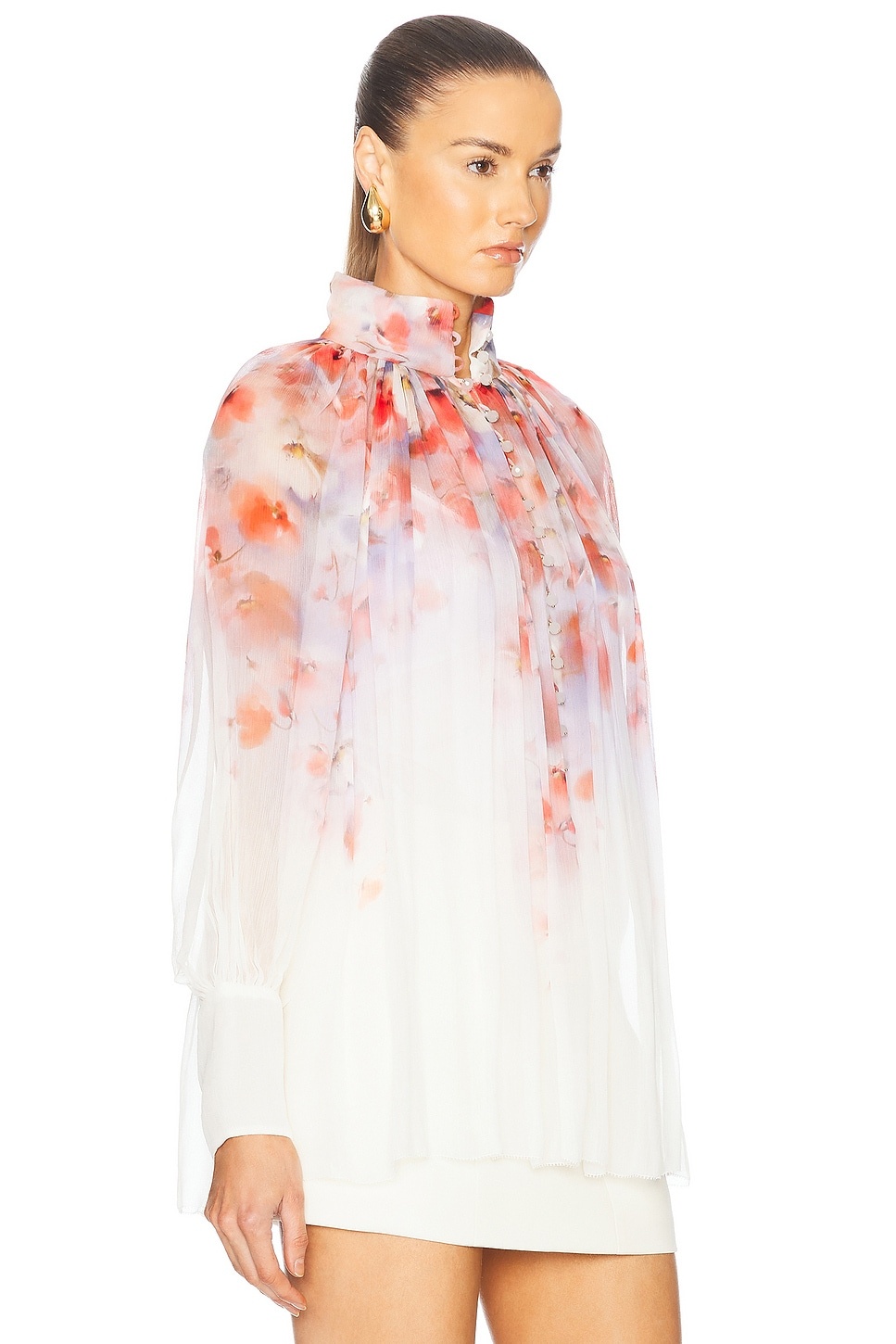 Crush Smock Blouse - 2