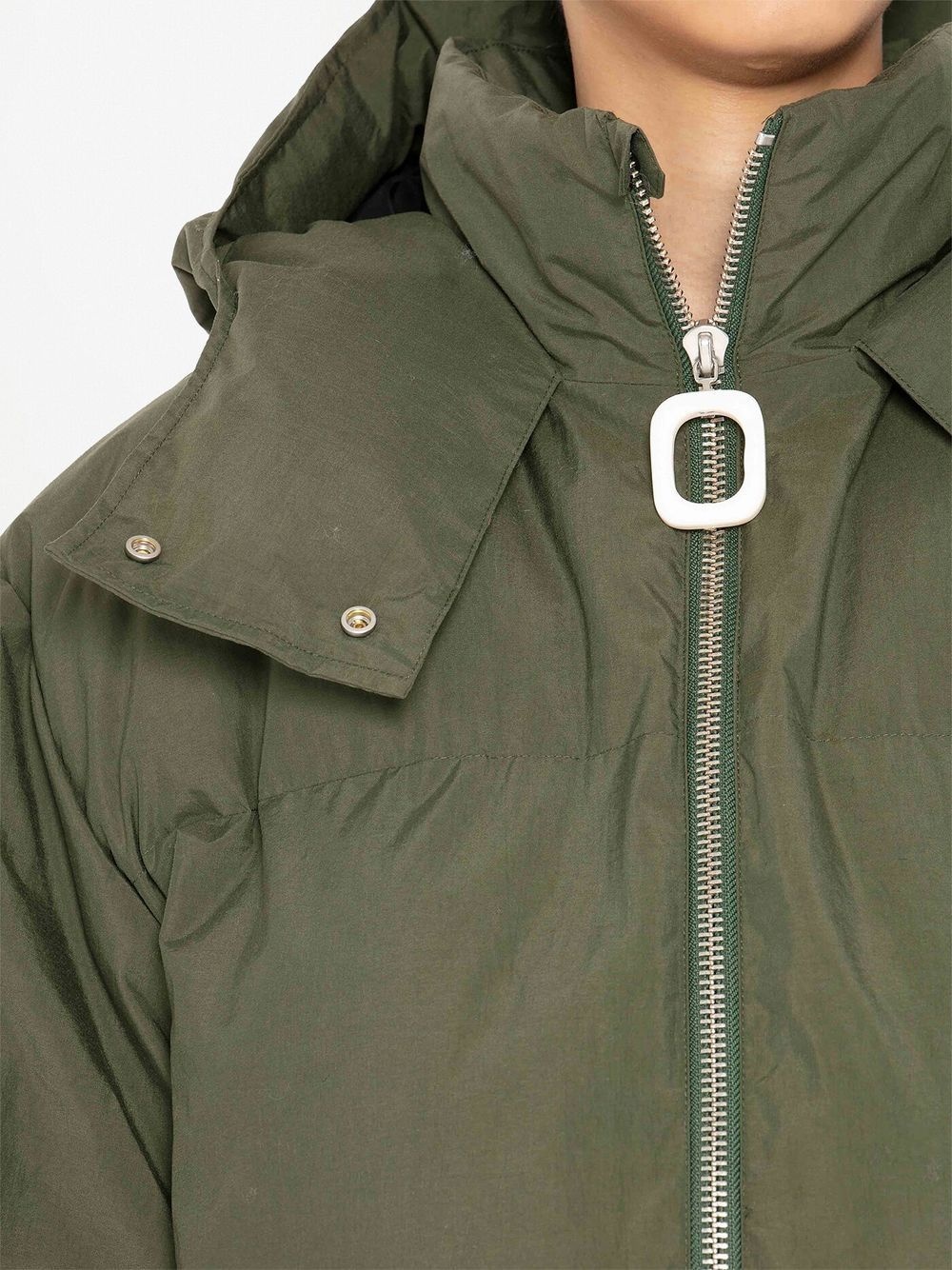 padded hooded coat - 5