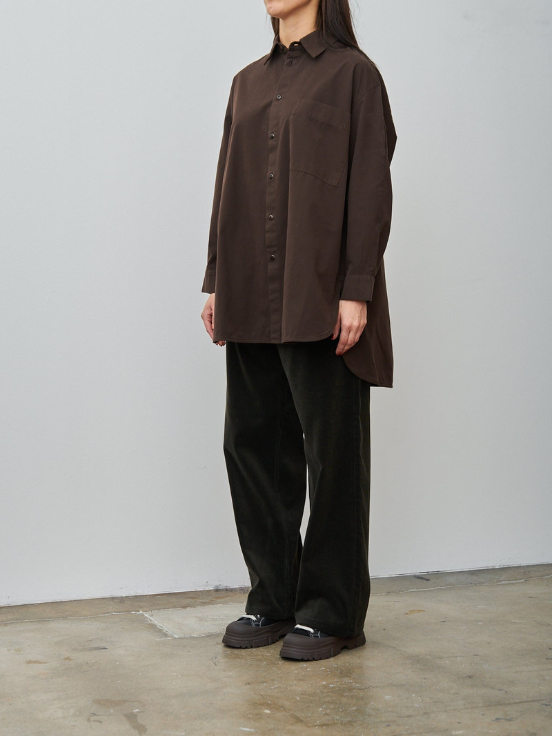 Toogood The Painter Shirt - Fine Canvas Umber outlook