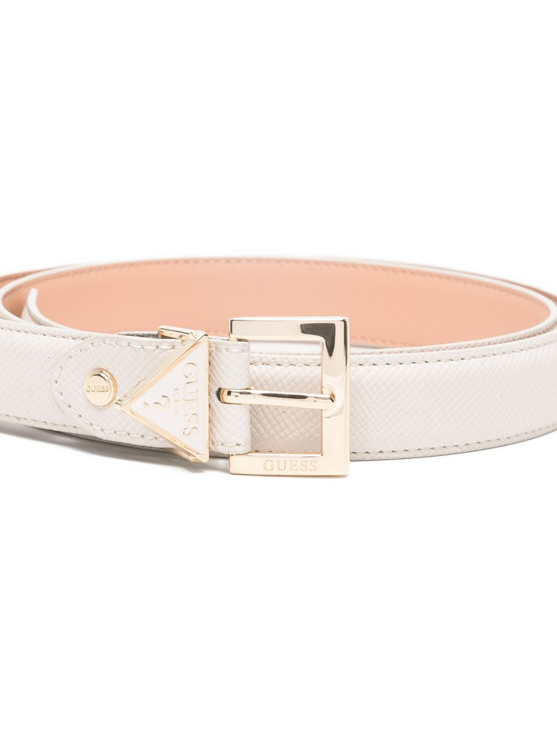 buckle triangle-logo belt 3