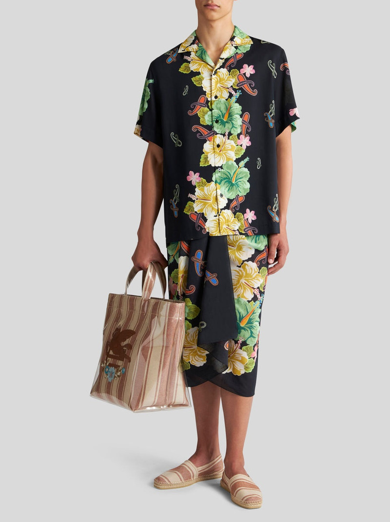 FLORAL PAISLEY BOWLING SHIRT 4