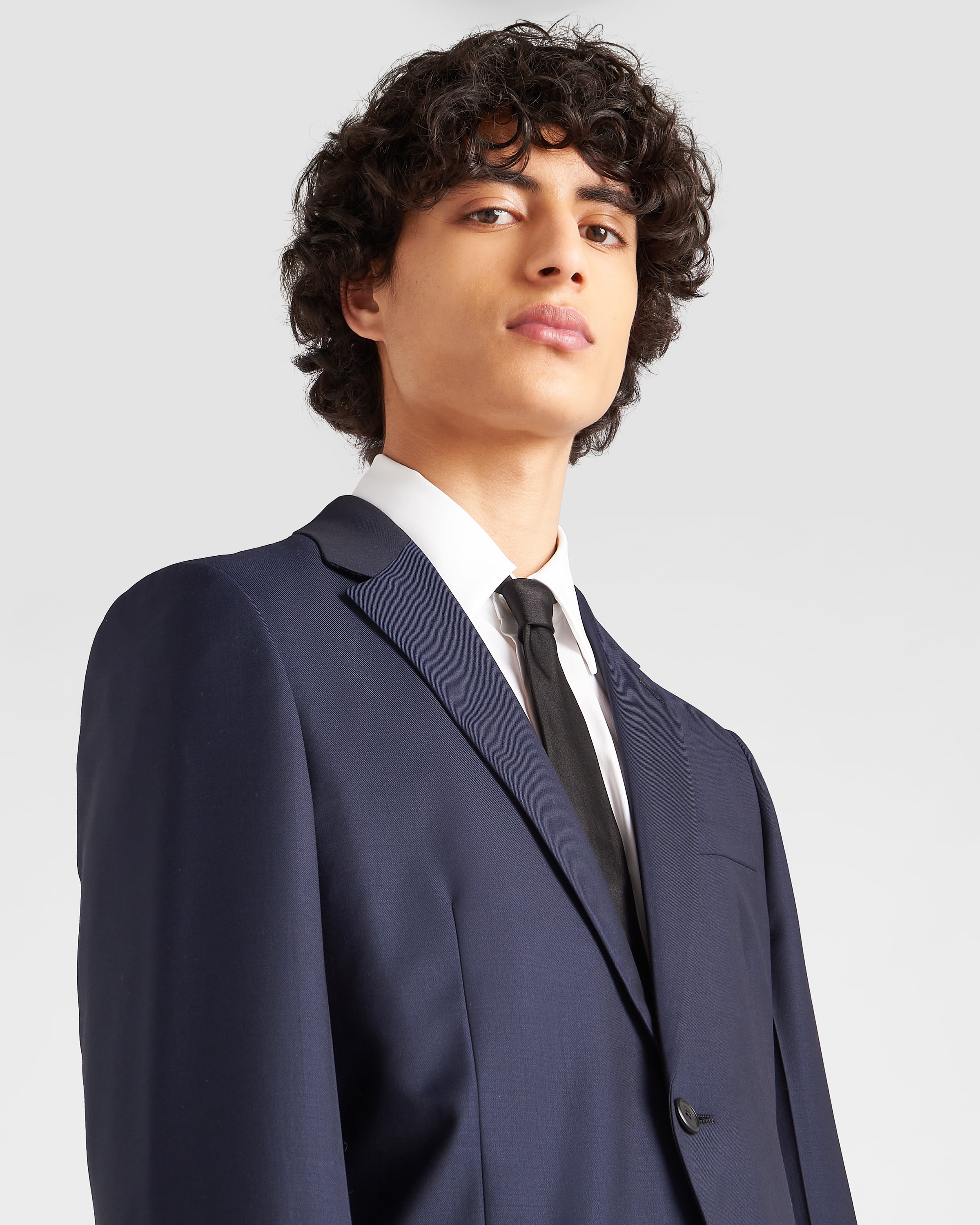 Single-breasted wool suit - 3