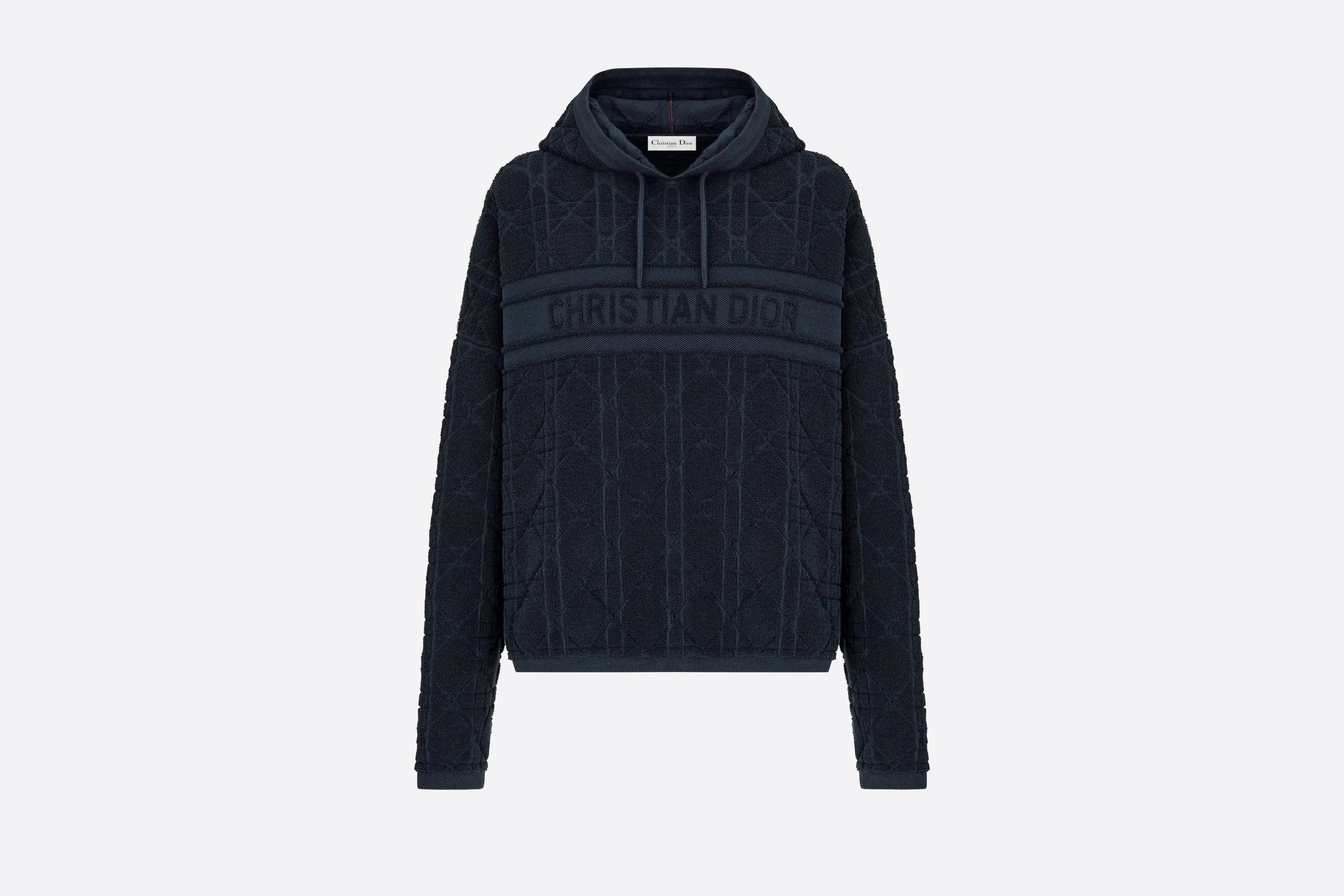 Dior Chez Moi Macrocannage Hooded Sweatshirt - 1