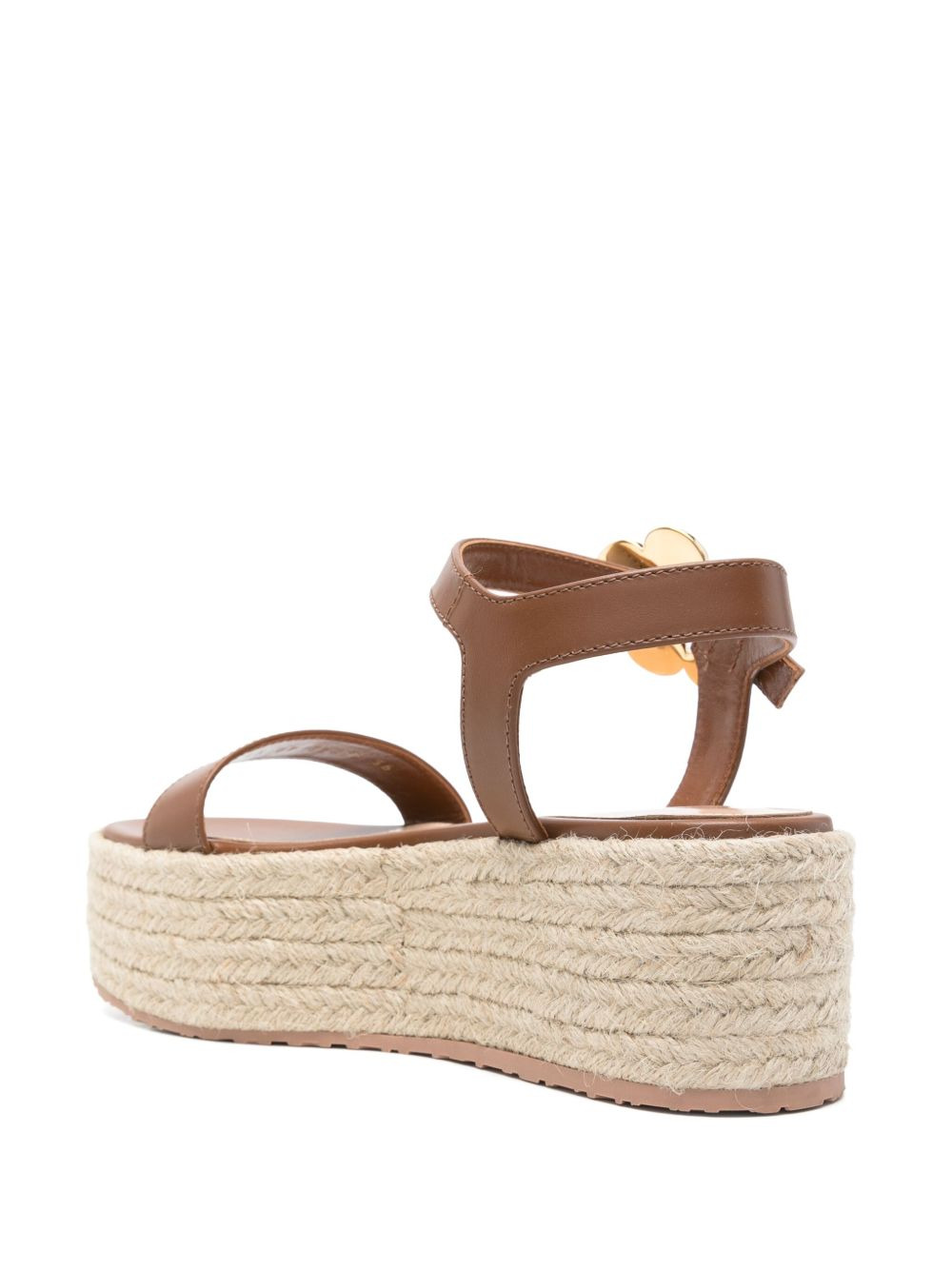 Gianvito Rossi Embellished Leather Platform espadrille Sandals - 3
