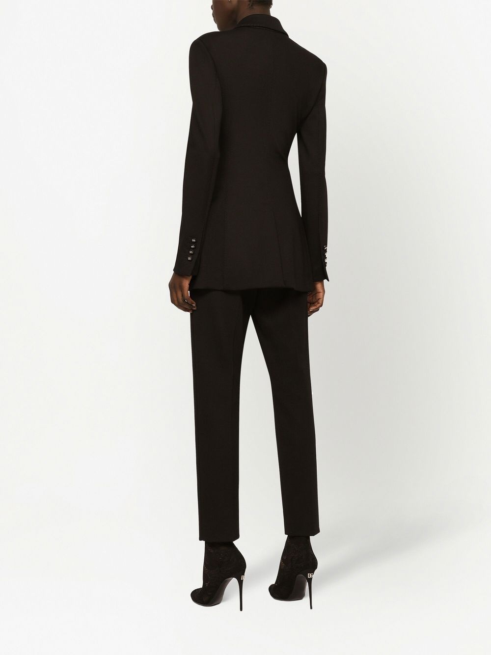 double-breasted tailored blazer - 4