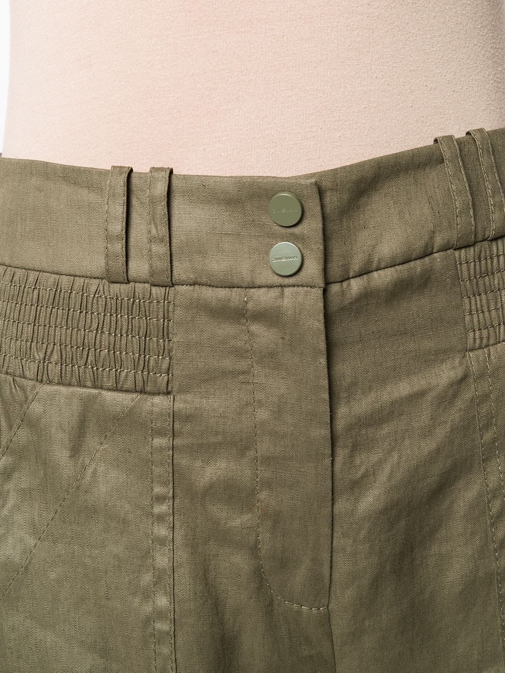 Lucky tapered linen trousers - 5