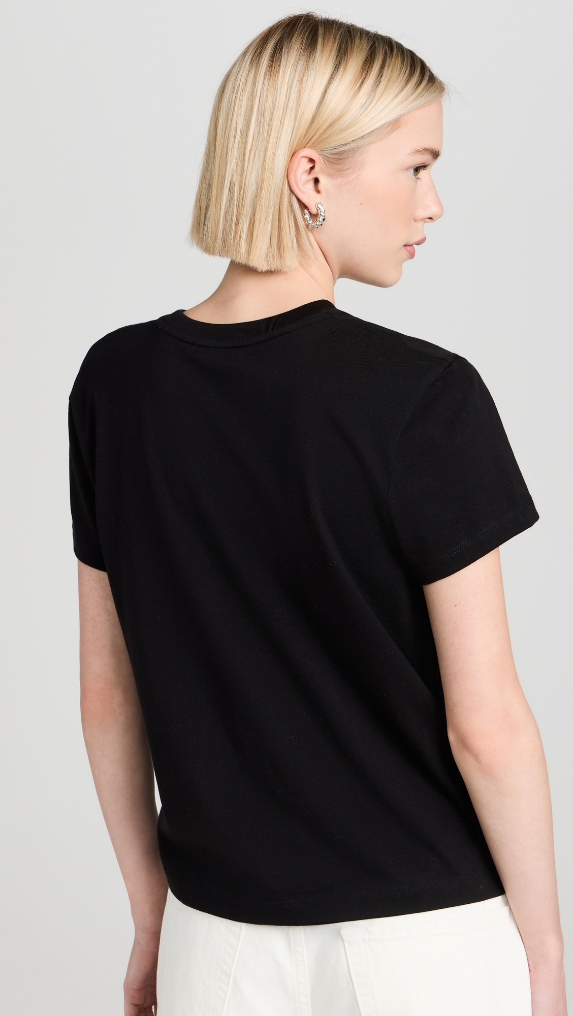 Crew Neck Tee - 2