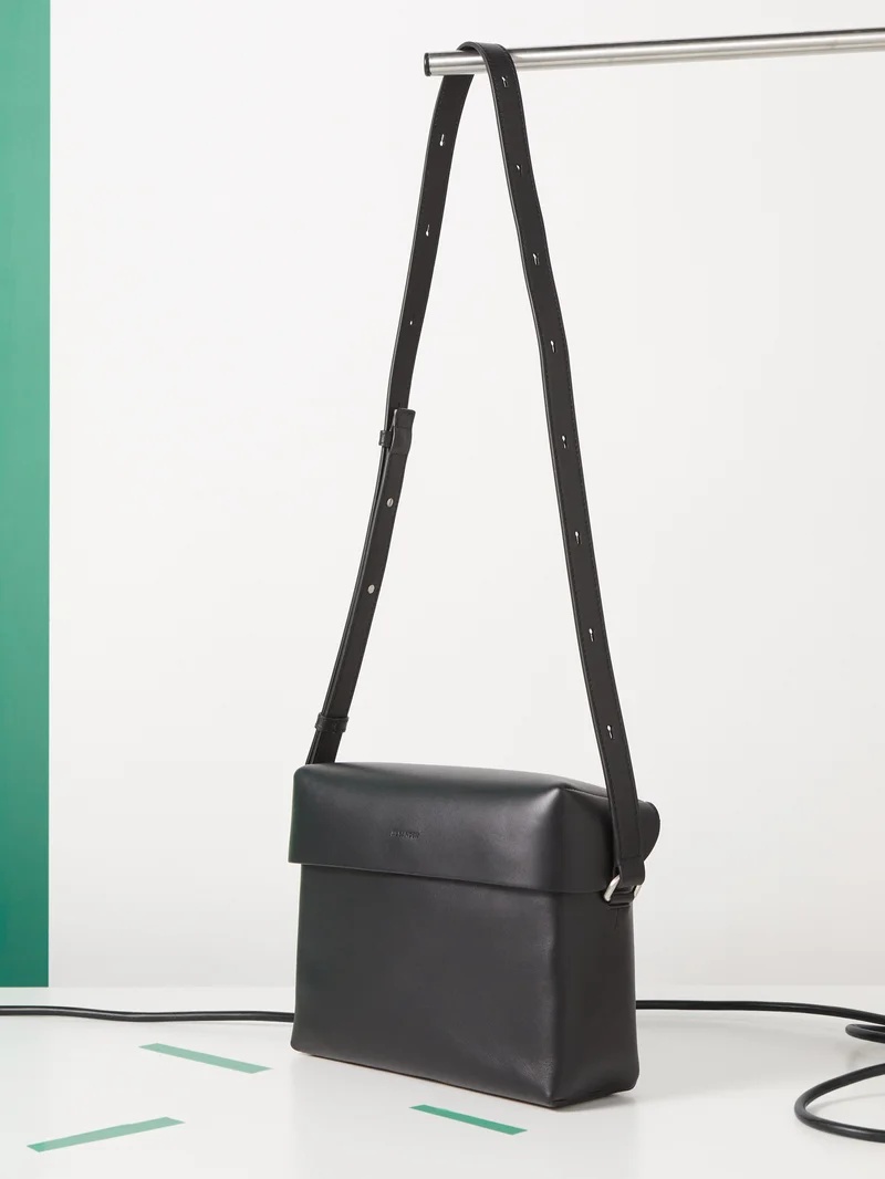 Leather cross-body bag - 1