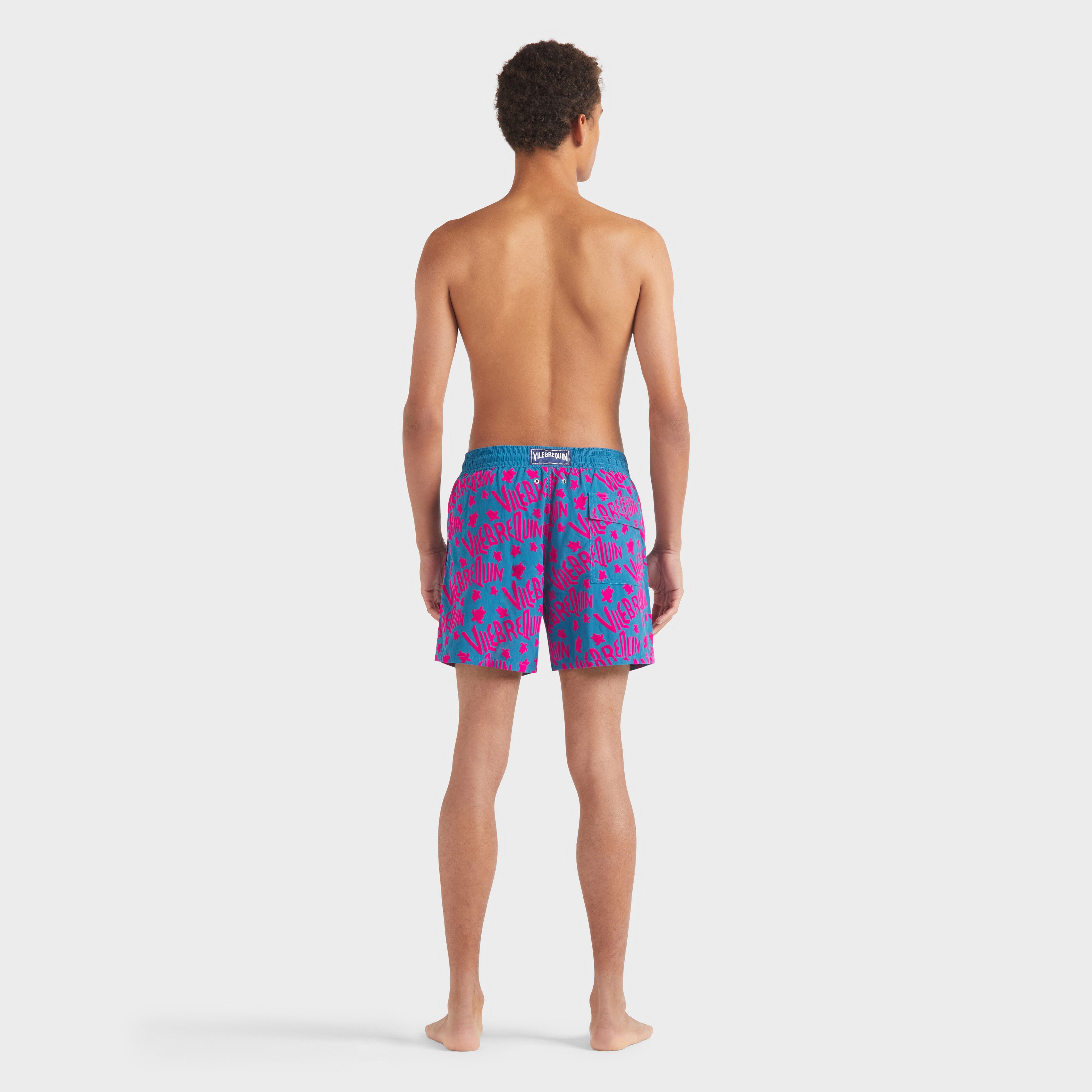 Men Swim Trunks Ronde Des Tortues Logo - 4