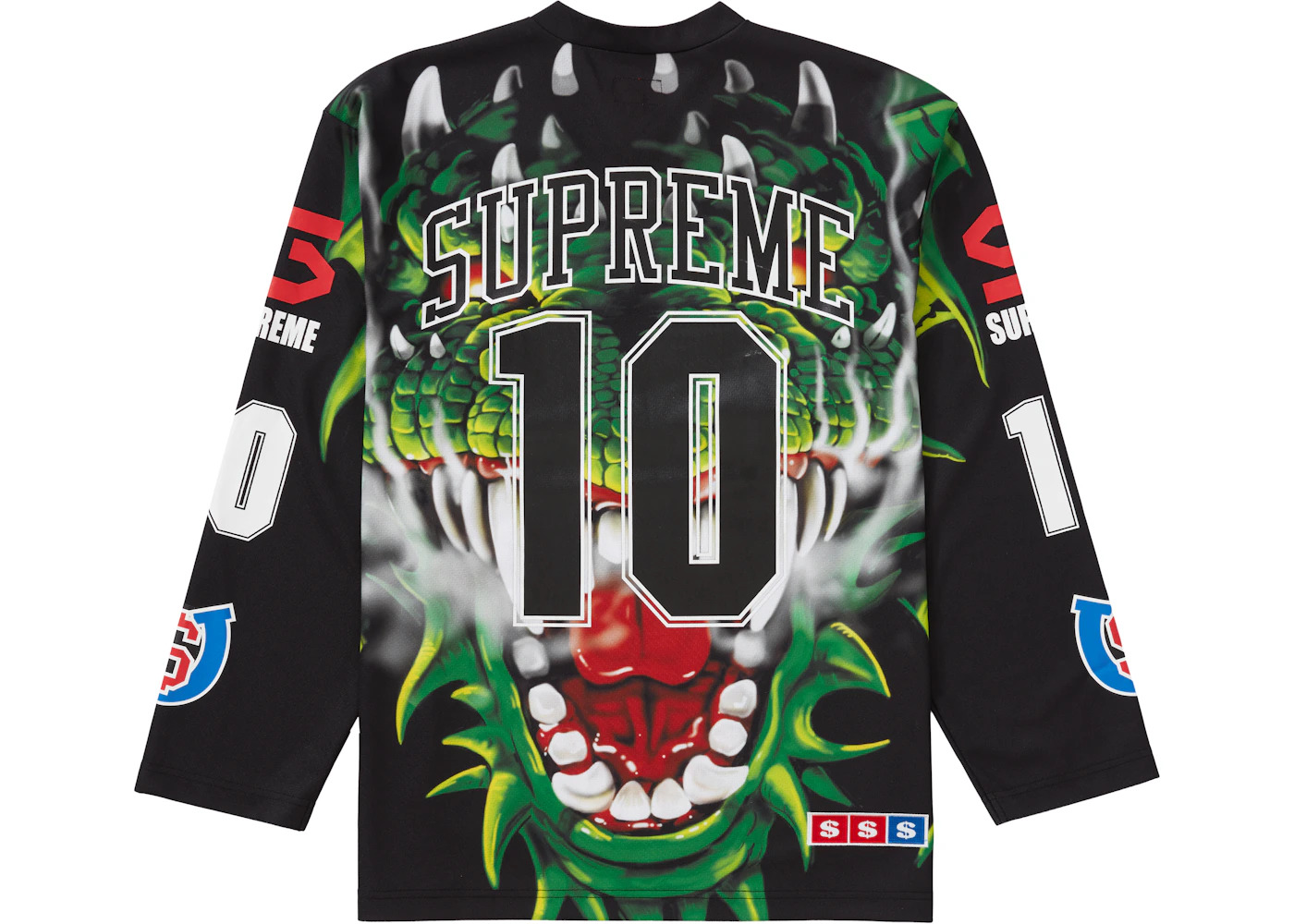 Supreme Dragon Hockey Jersey Black - 2