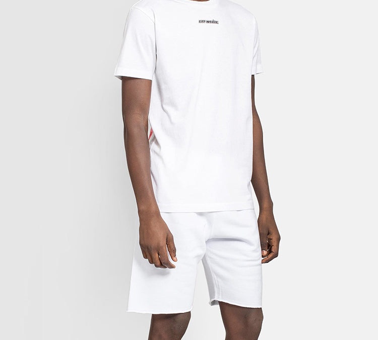 Off-White FW20 Marker Arrow Red Arrow Printed Men White OMAA027E20JER0050125 - 5