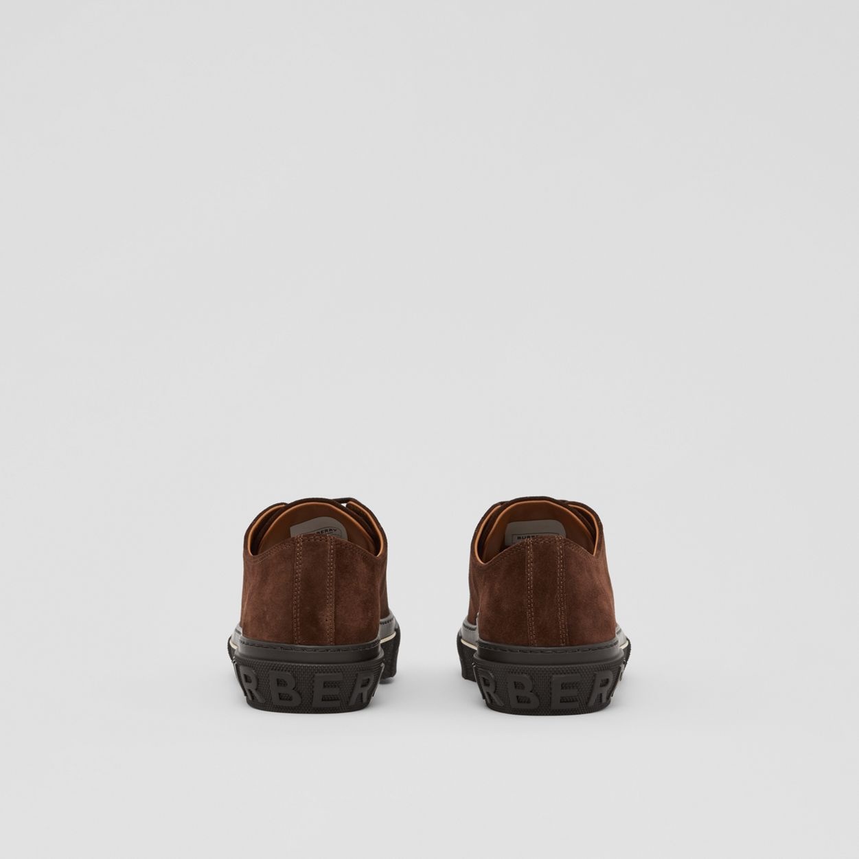 Logo Detail Suede Sneakers - 5