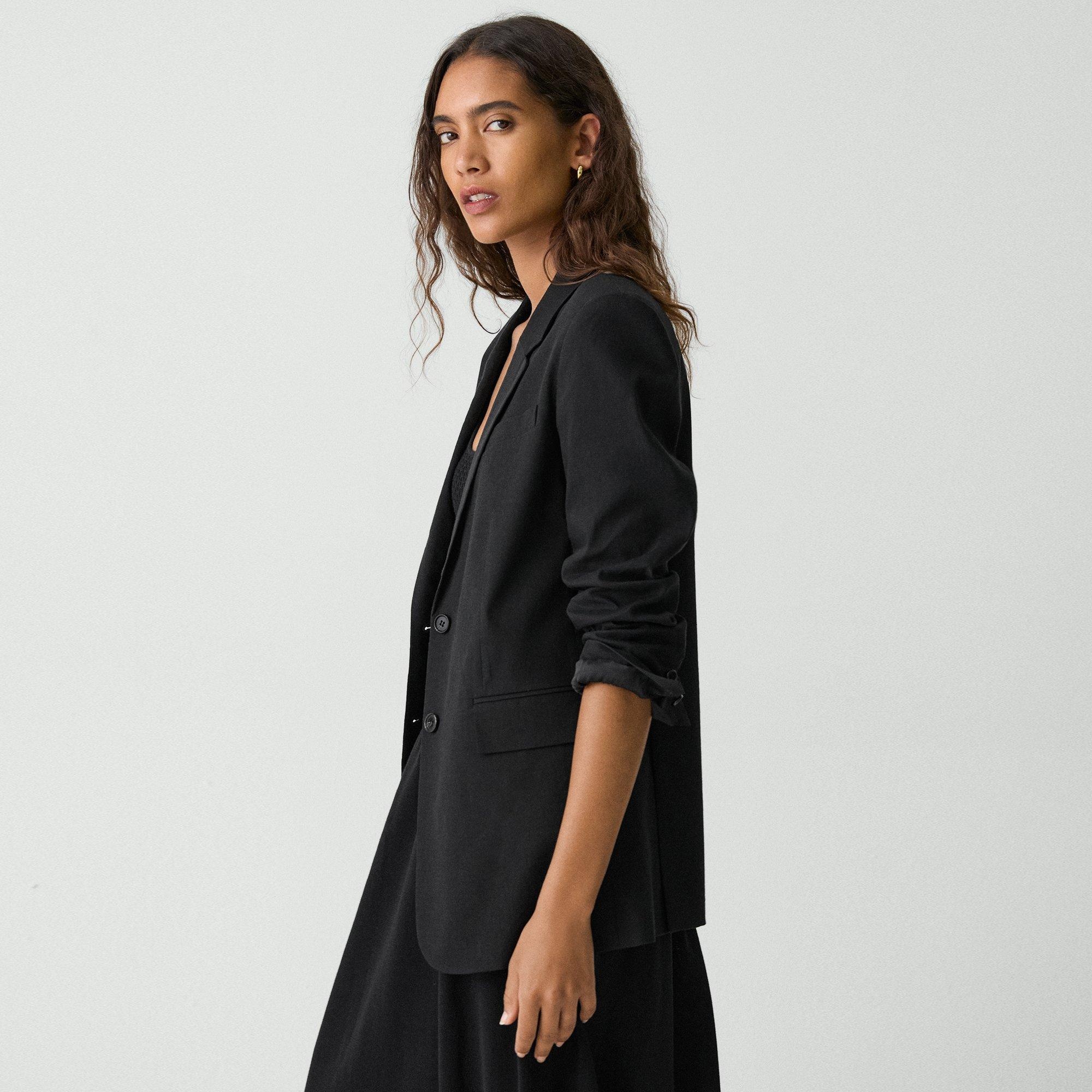Relaxed Blazer in Good Linen - 3