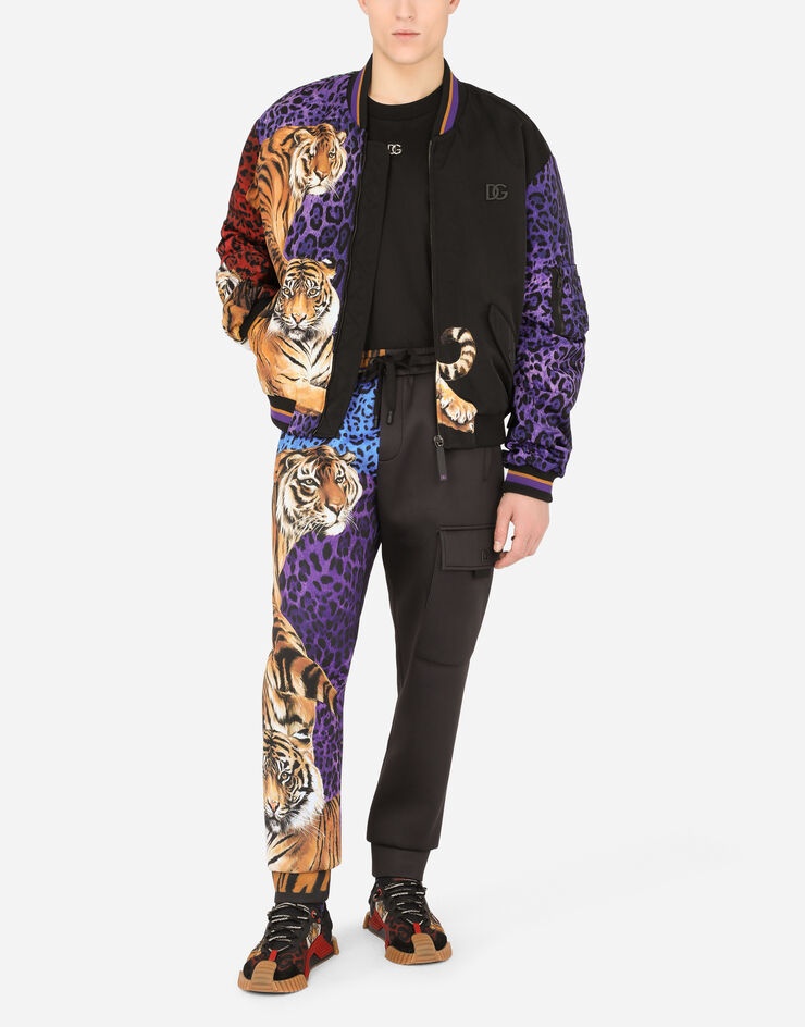 Cordura jacket with tiger print - 6