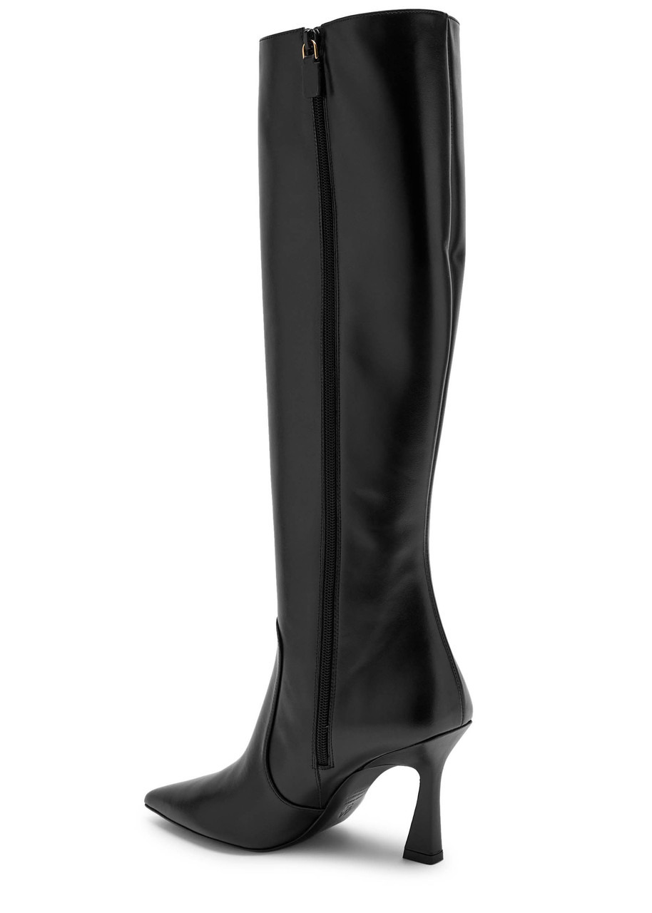 Stuart Weitzman Vinnie 85 Leather Knee-high Boots - 2