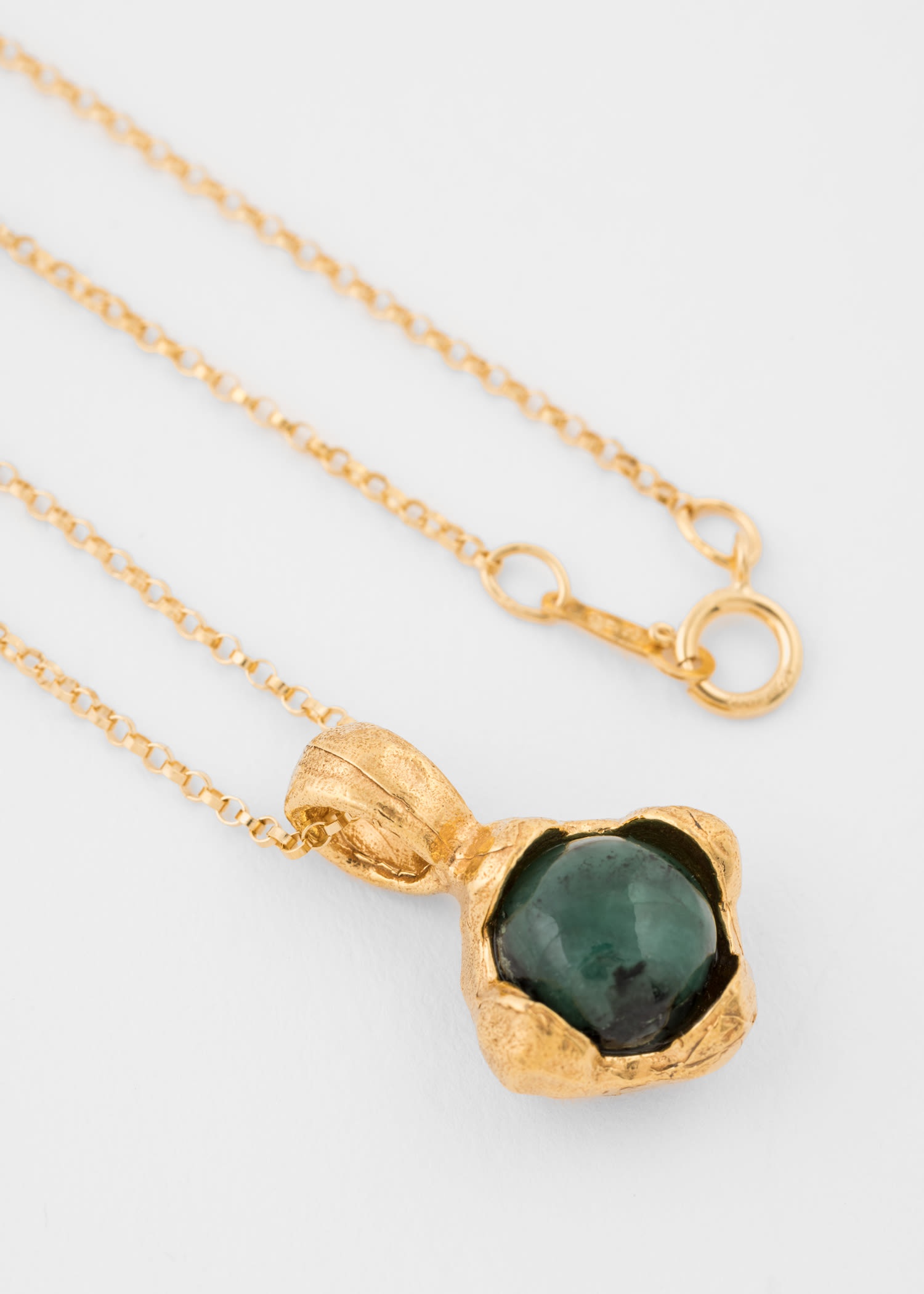 'The Eye of the Storm' Emerald Necklace by Alighieri - 3