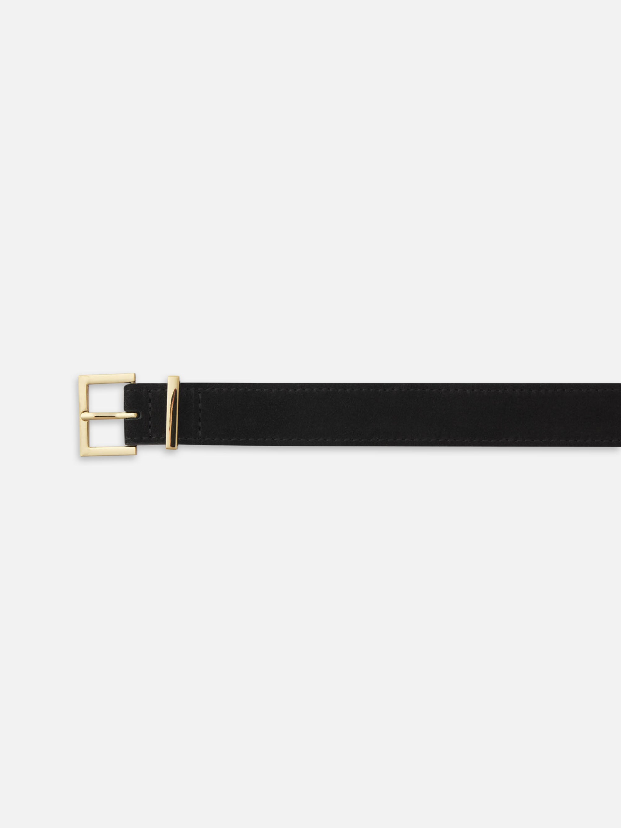 The Double Wrap Belt in Black - 3