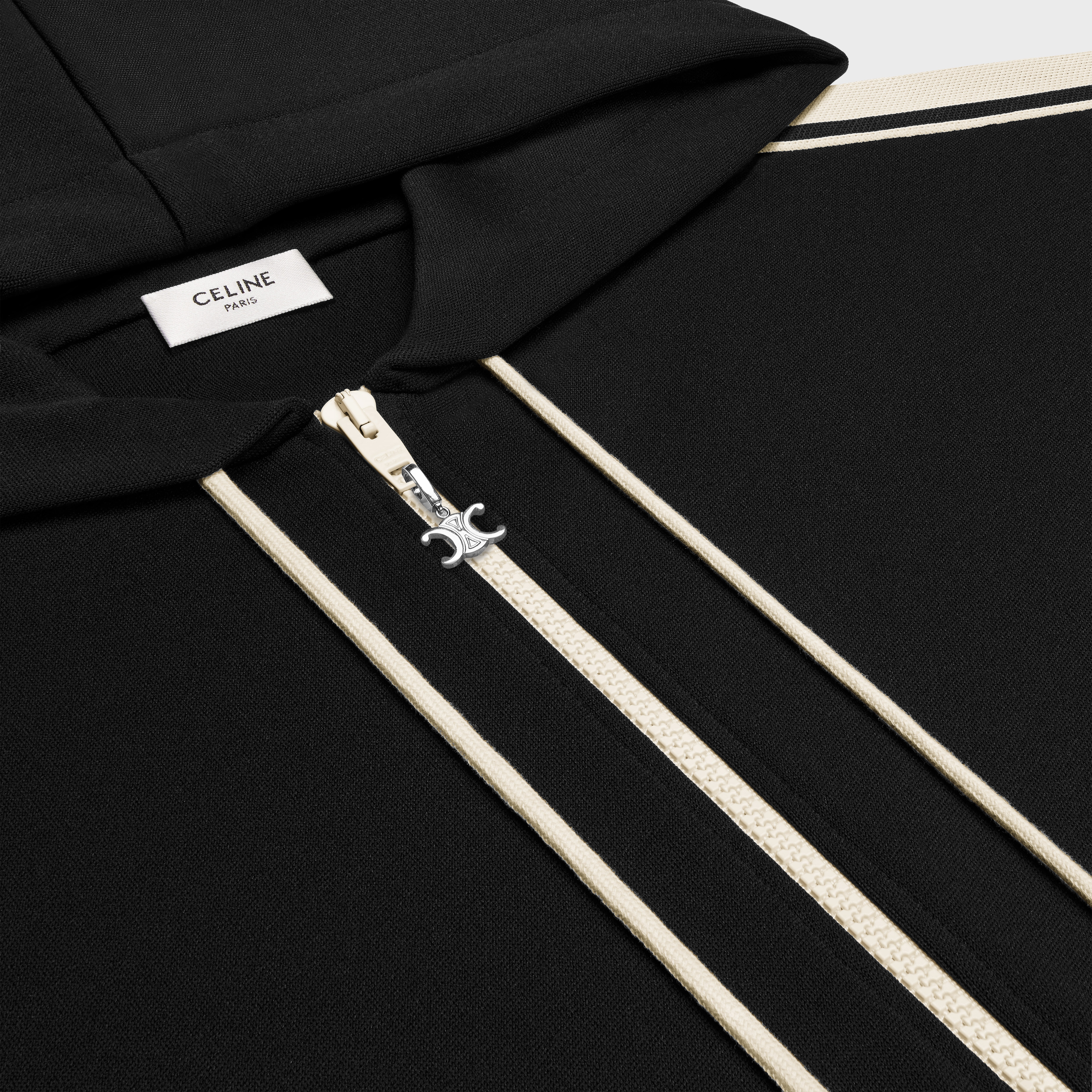 tracksuit jacket in double face jersey - 3