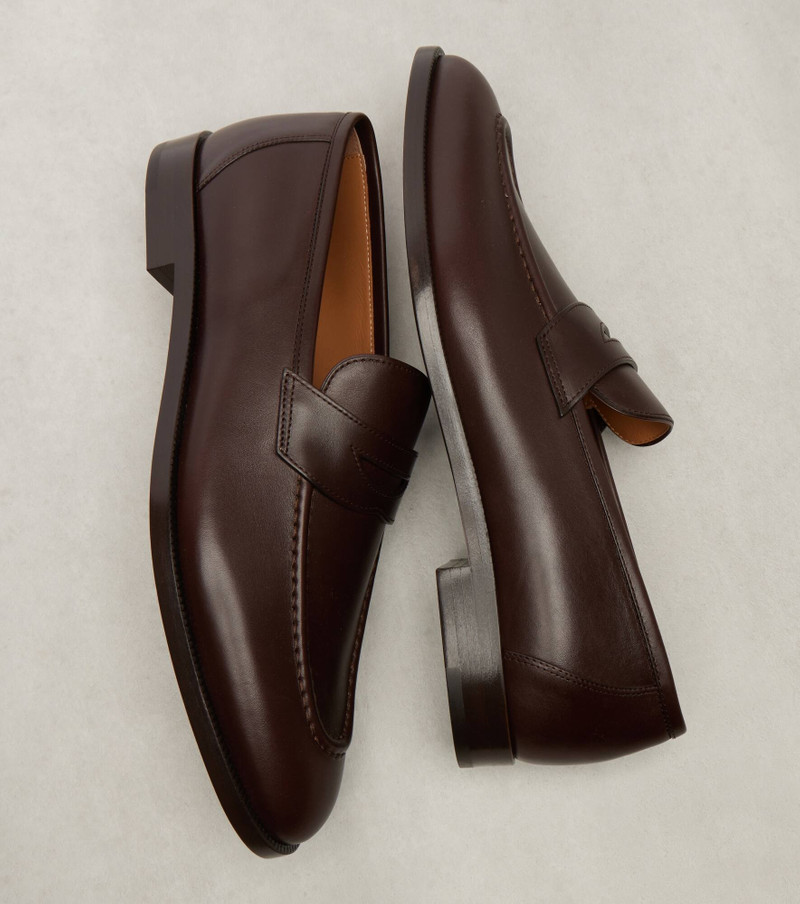 Sergio leather penny loafers 5