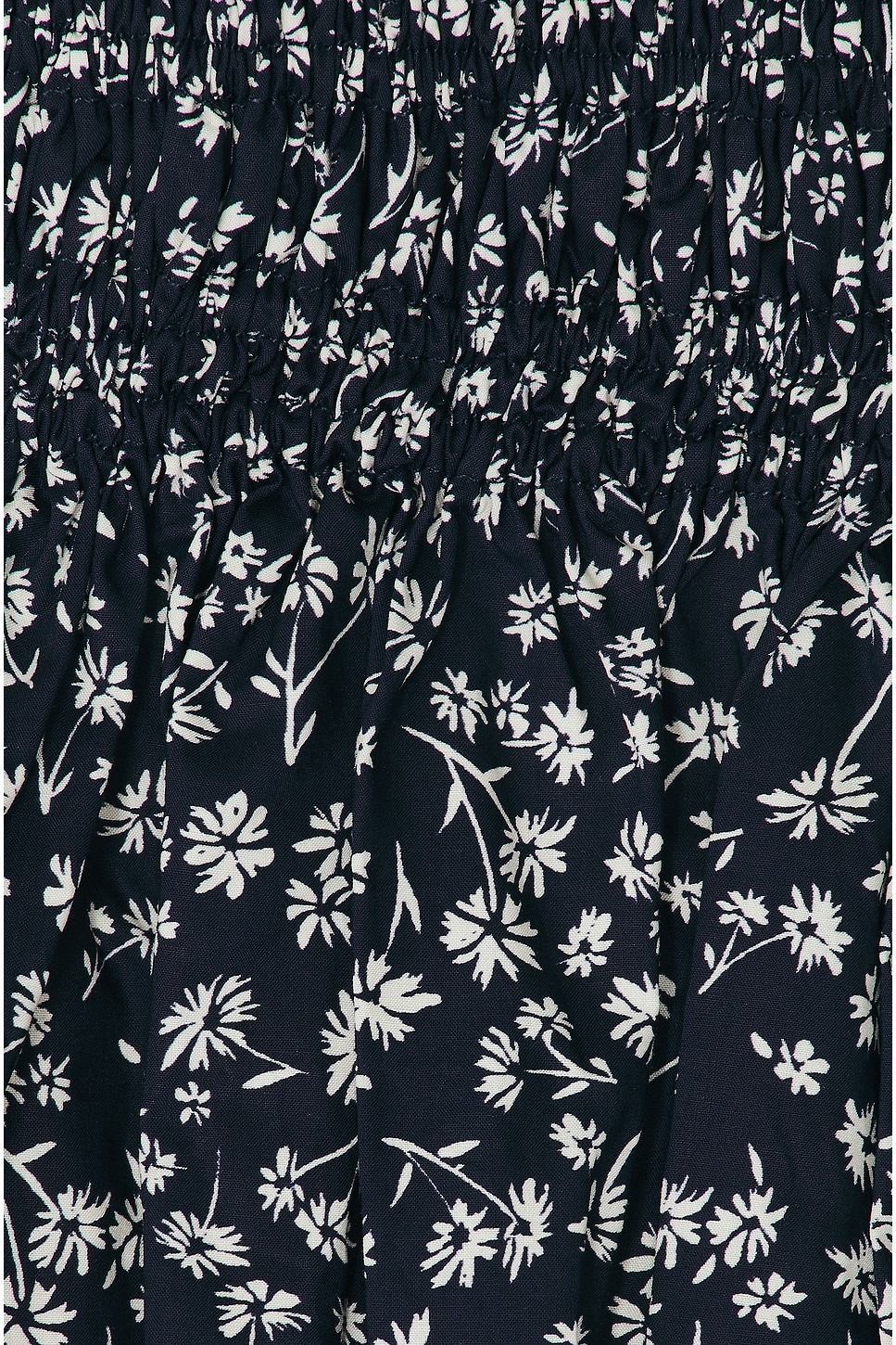 Shirred Peasant Mini Dress - 4
