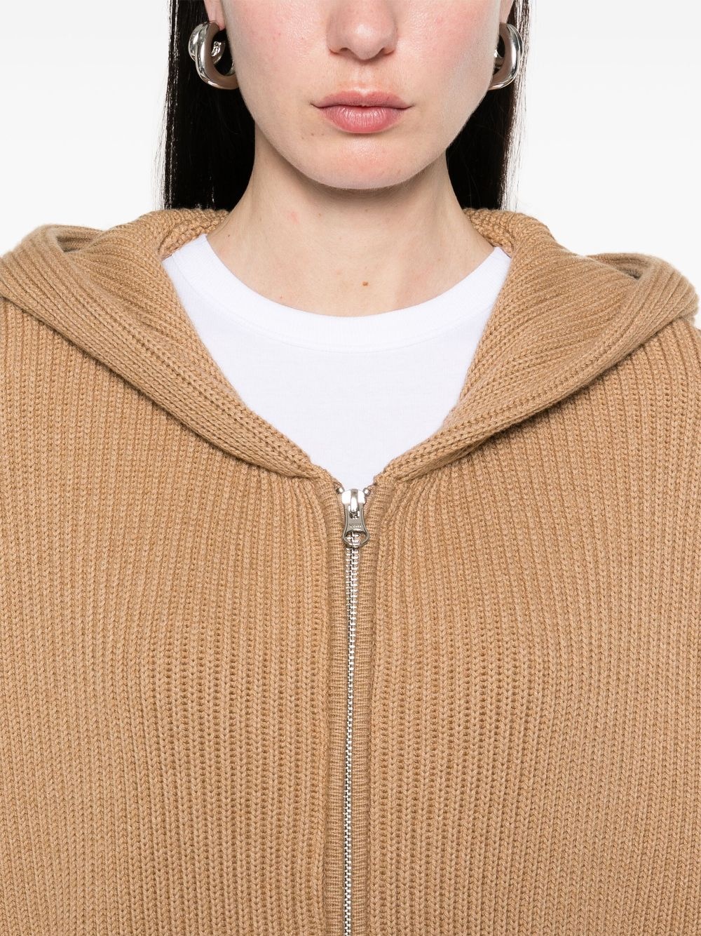 ribbed hoodie - 5
