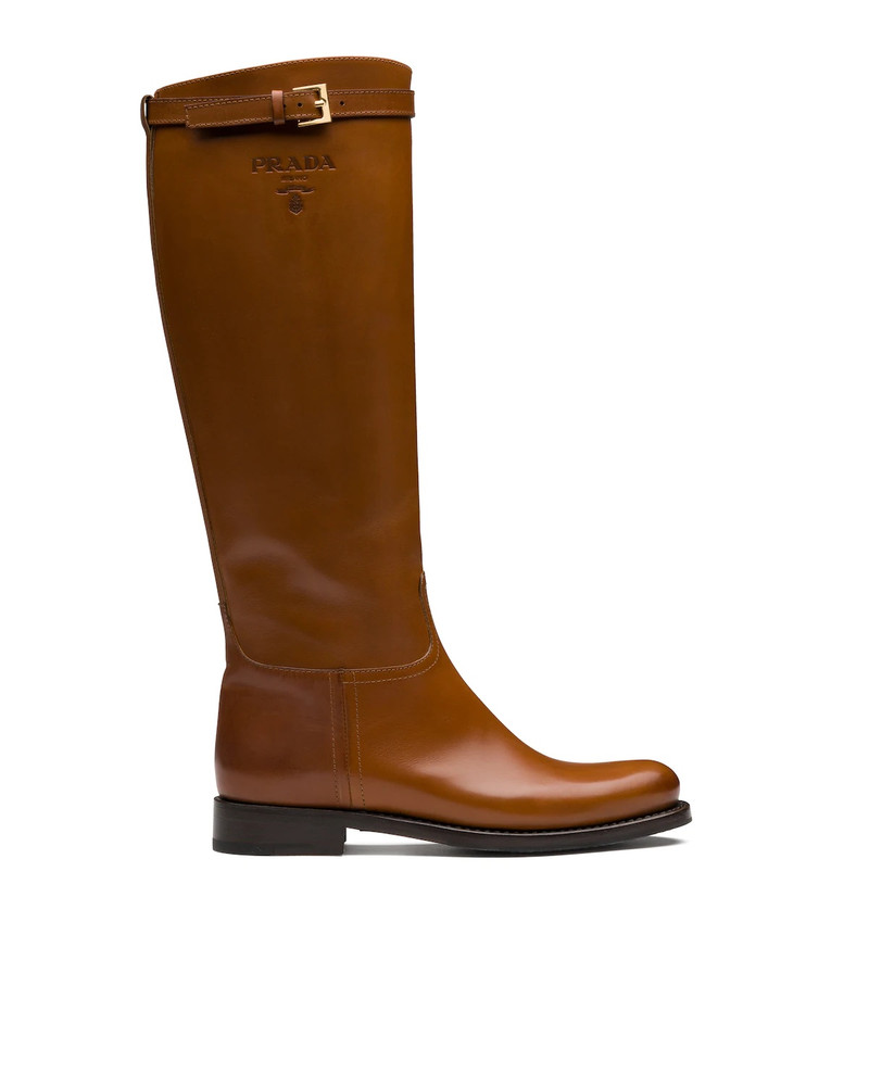 Prada Leather boots outlook