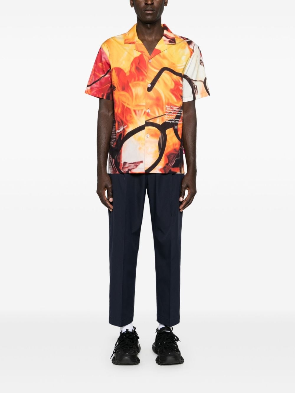 straight-leg chino trousers - 2