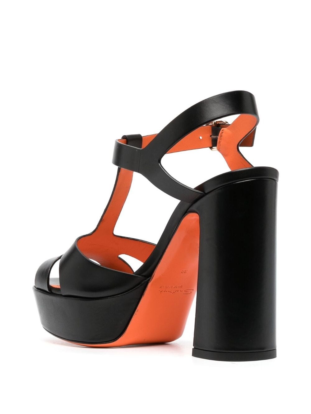 ankle-strap block-heel sandals - 3