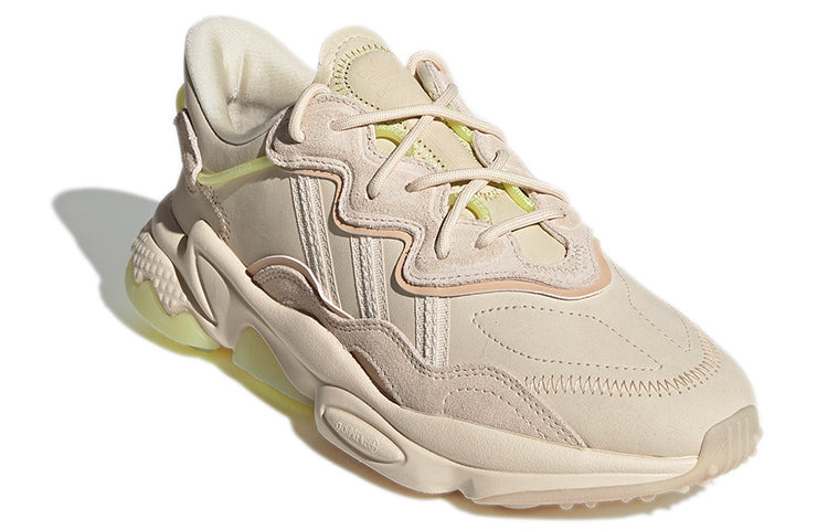 (WMNS) adidas originals Ozweego Running Shoes Beige GY3544 - 3