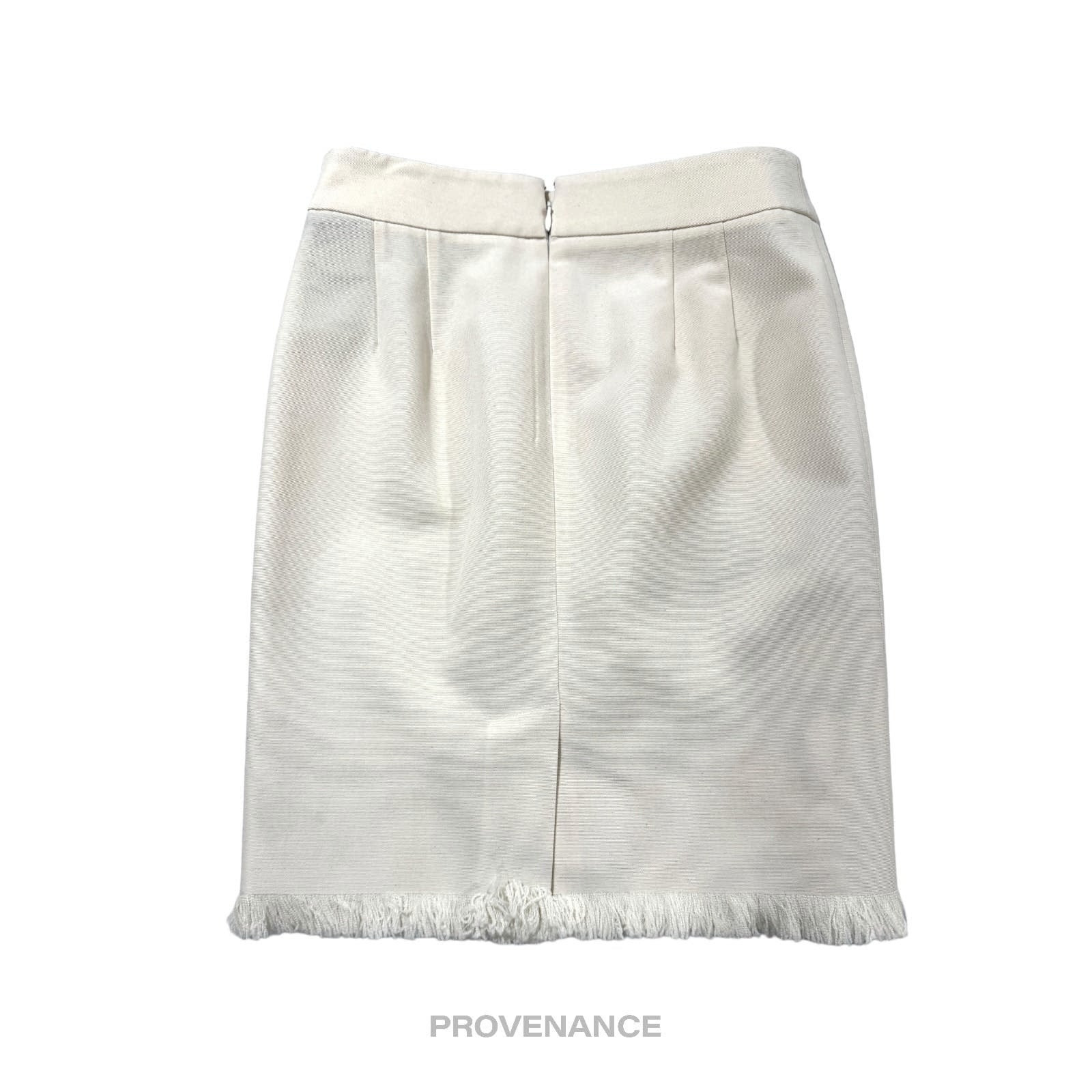 Tom Ford Silk Blend Skirt - Milk - 2