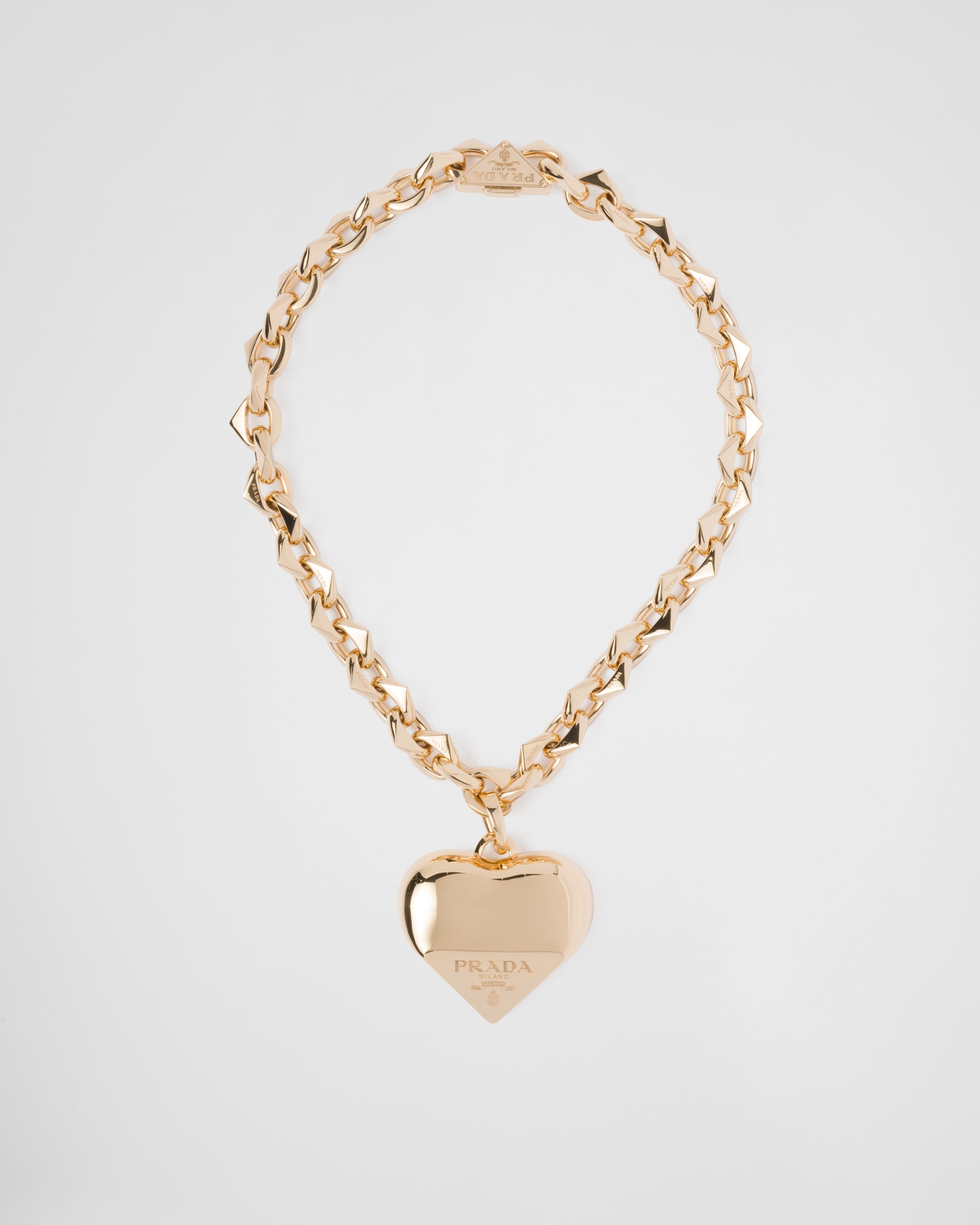 Eternal Gold large pendant necklace in yellow gold - 1