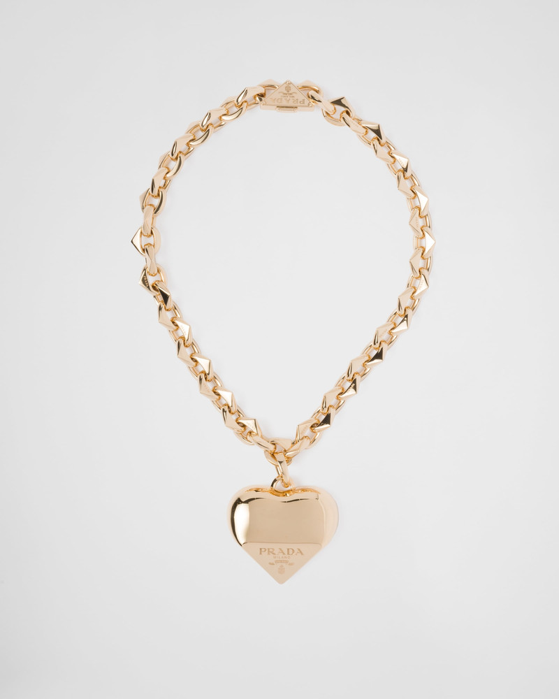 Eternal Gold large pendant necklace in yellow gold 1