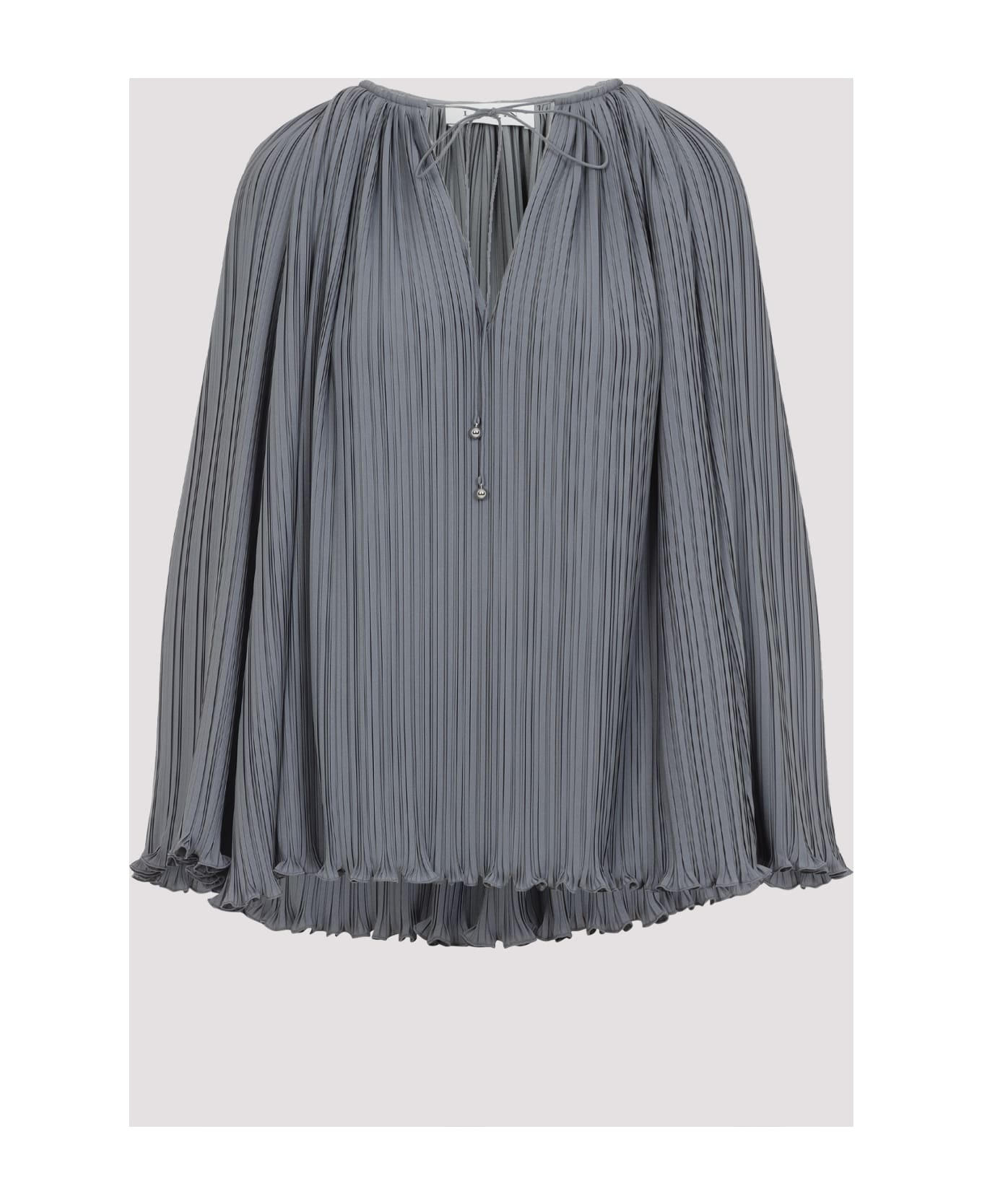 Blouse In Grey Polyester - 3